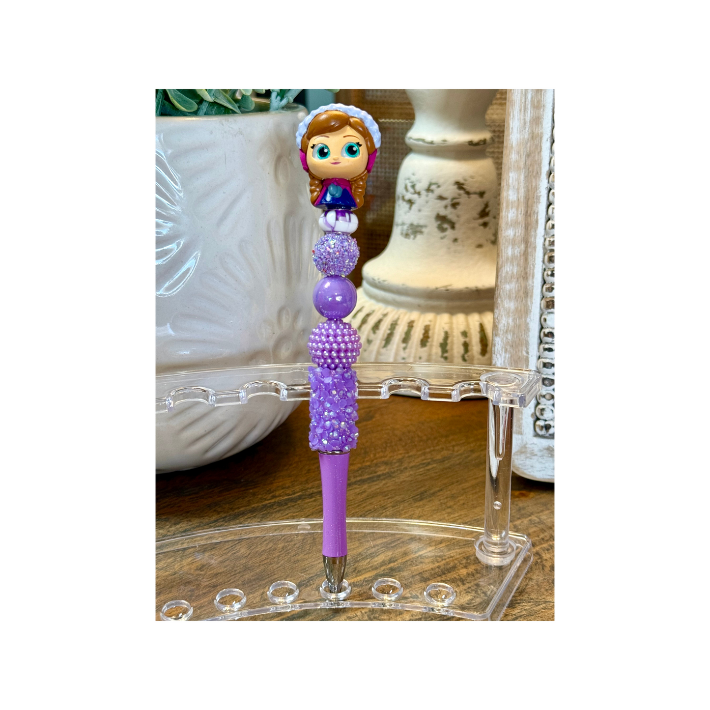 Disney Doorable Beaded Pen - Anna