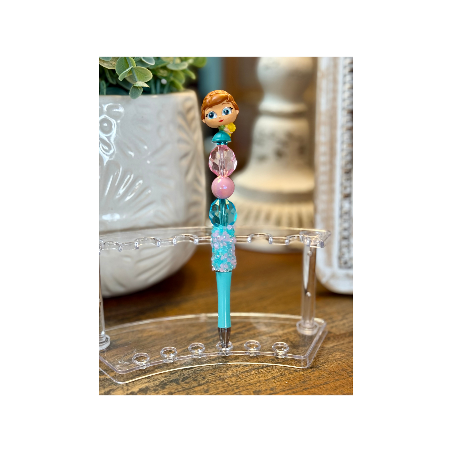 Disney Doorable Beaded Pen - Anna
