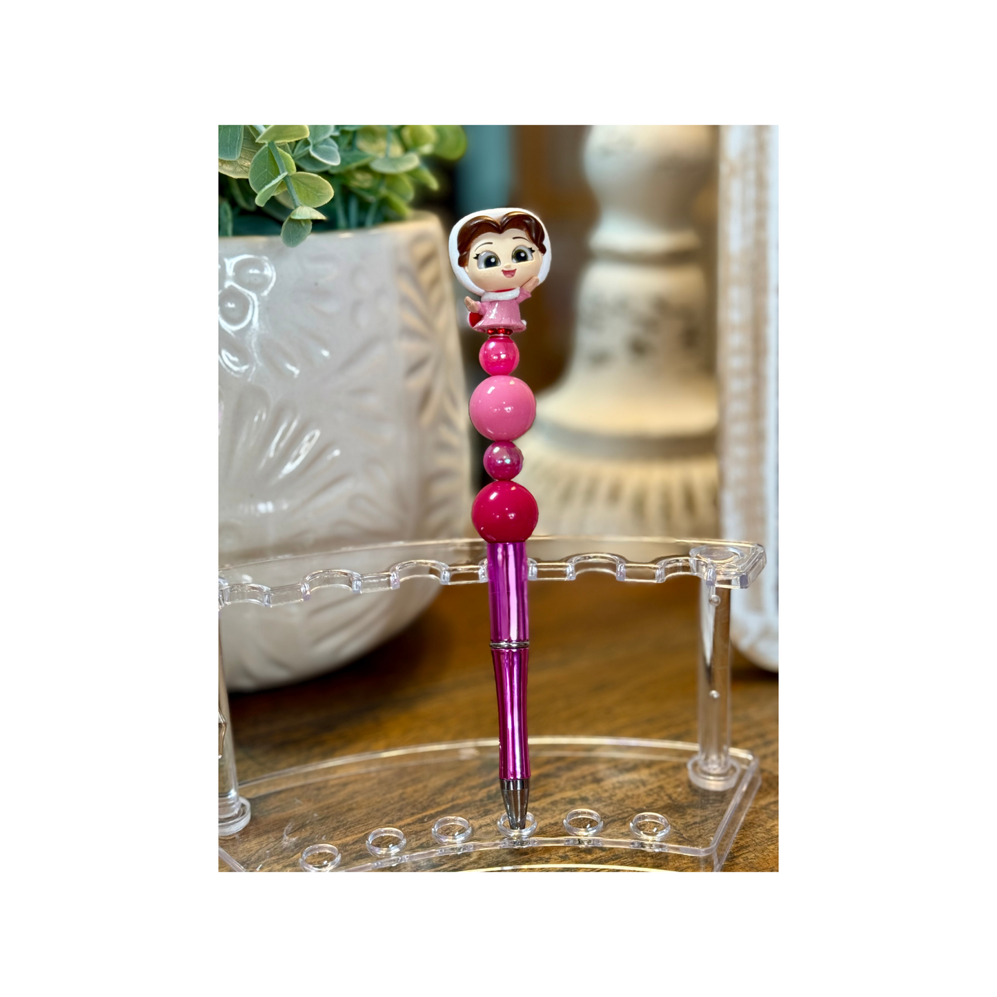 Disney Doorable Beaded Pen - Belle