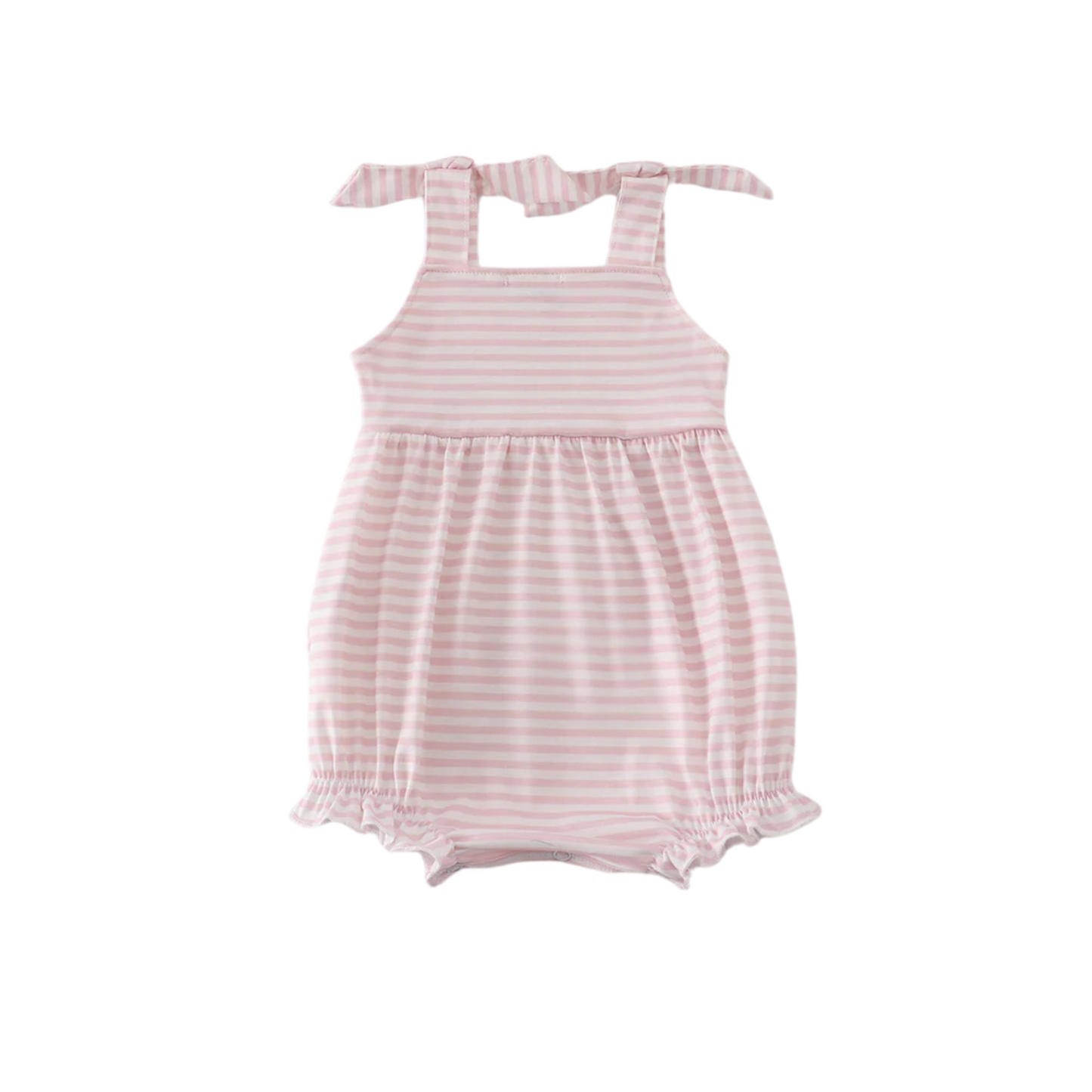 Lets Go To The Zoo Embroidered Romper (Girls)