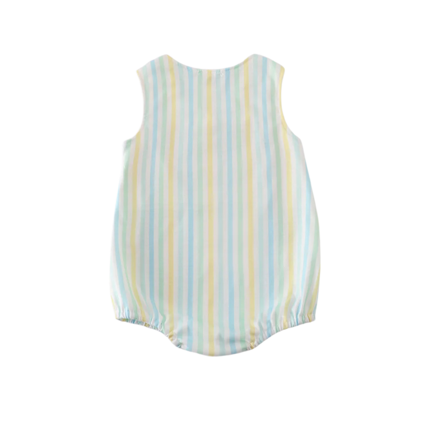 Lets Go To The Zoo Embroidered Romper (Boys)