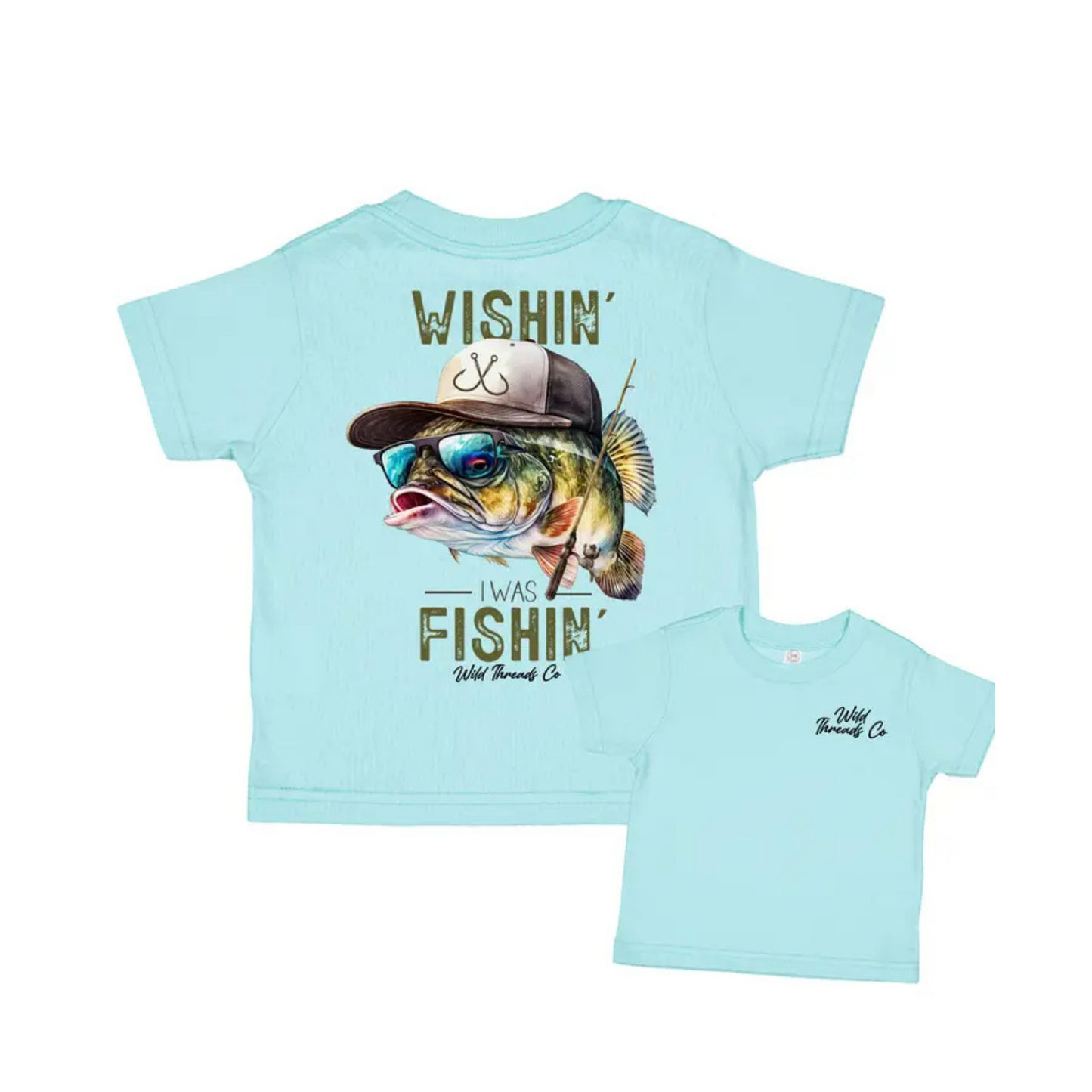 Wishin' I Was Fishin' Tee