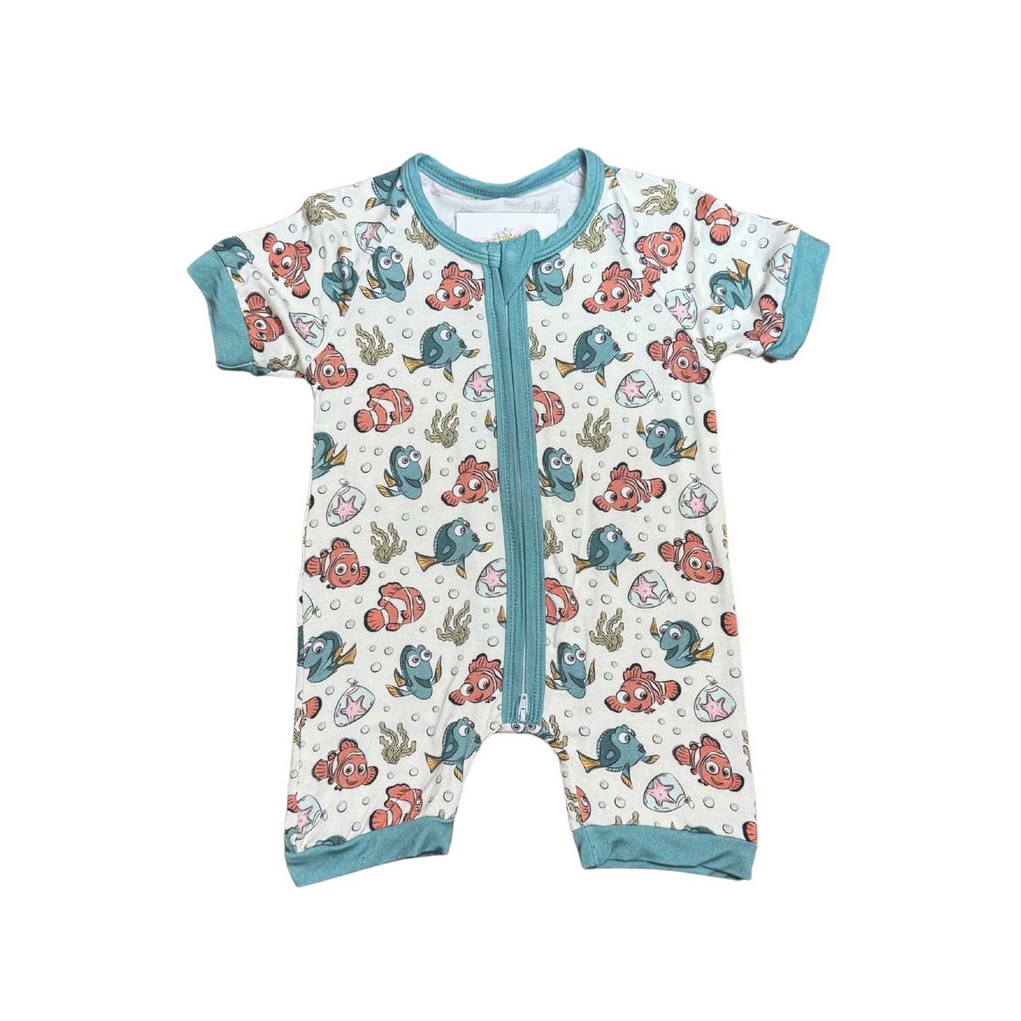 Nemo & Dory Bamboo Short Romper