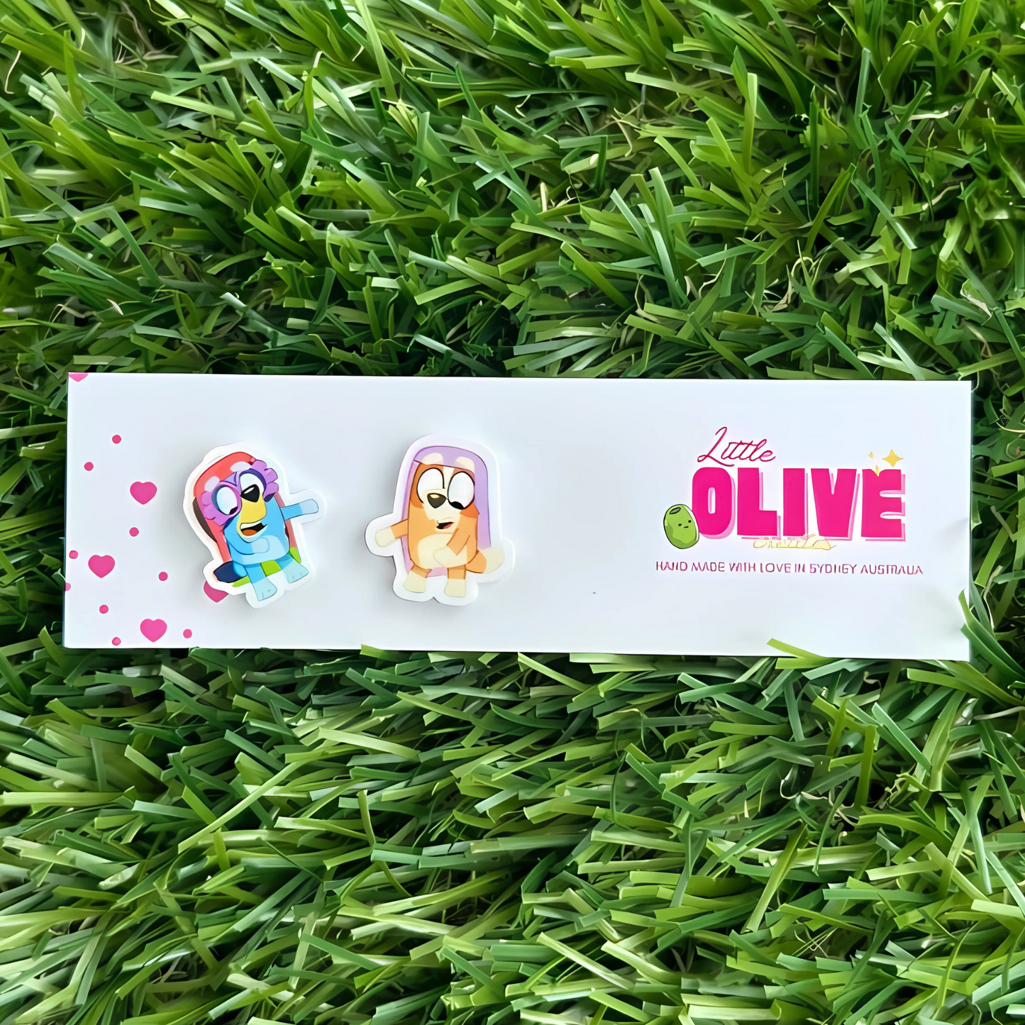 Bluey Stud Earrings
