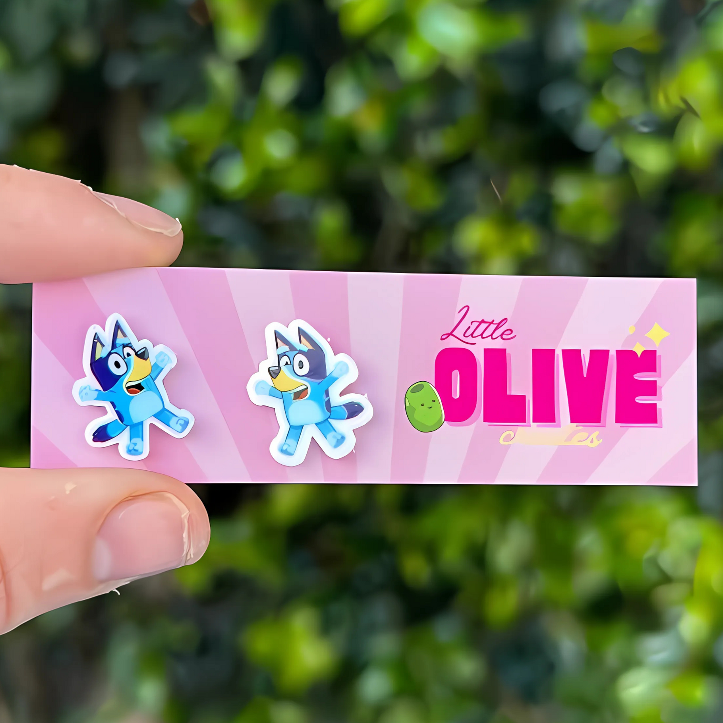 Bluey Stud Earrings
