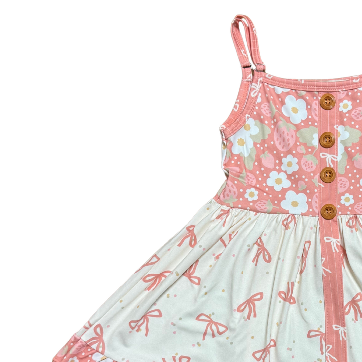 Strawberry Fields Twirl Dress