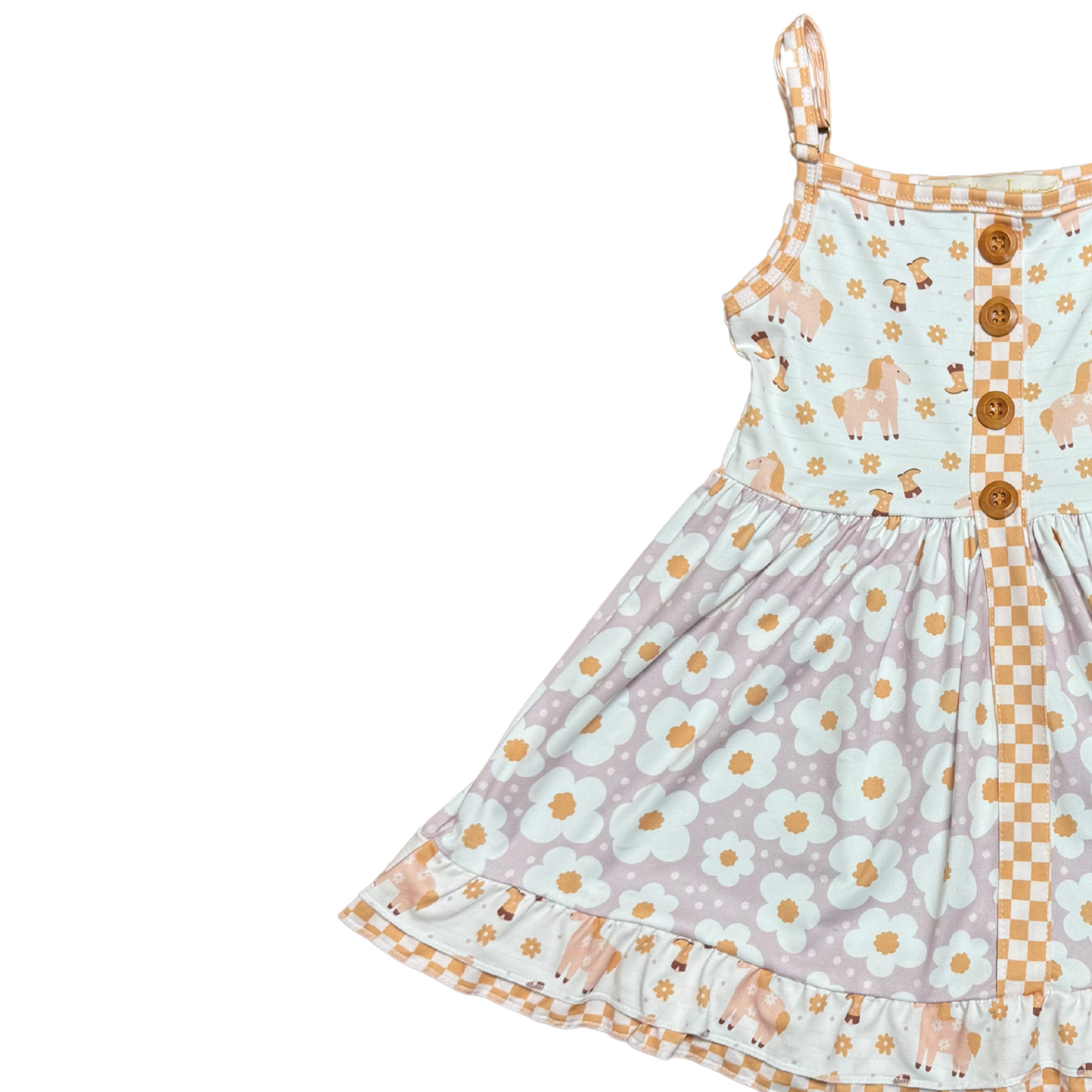 Horseshoe Hunny Twirl Dress