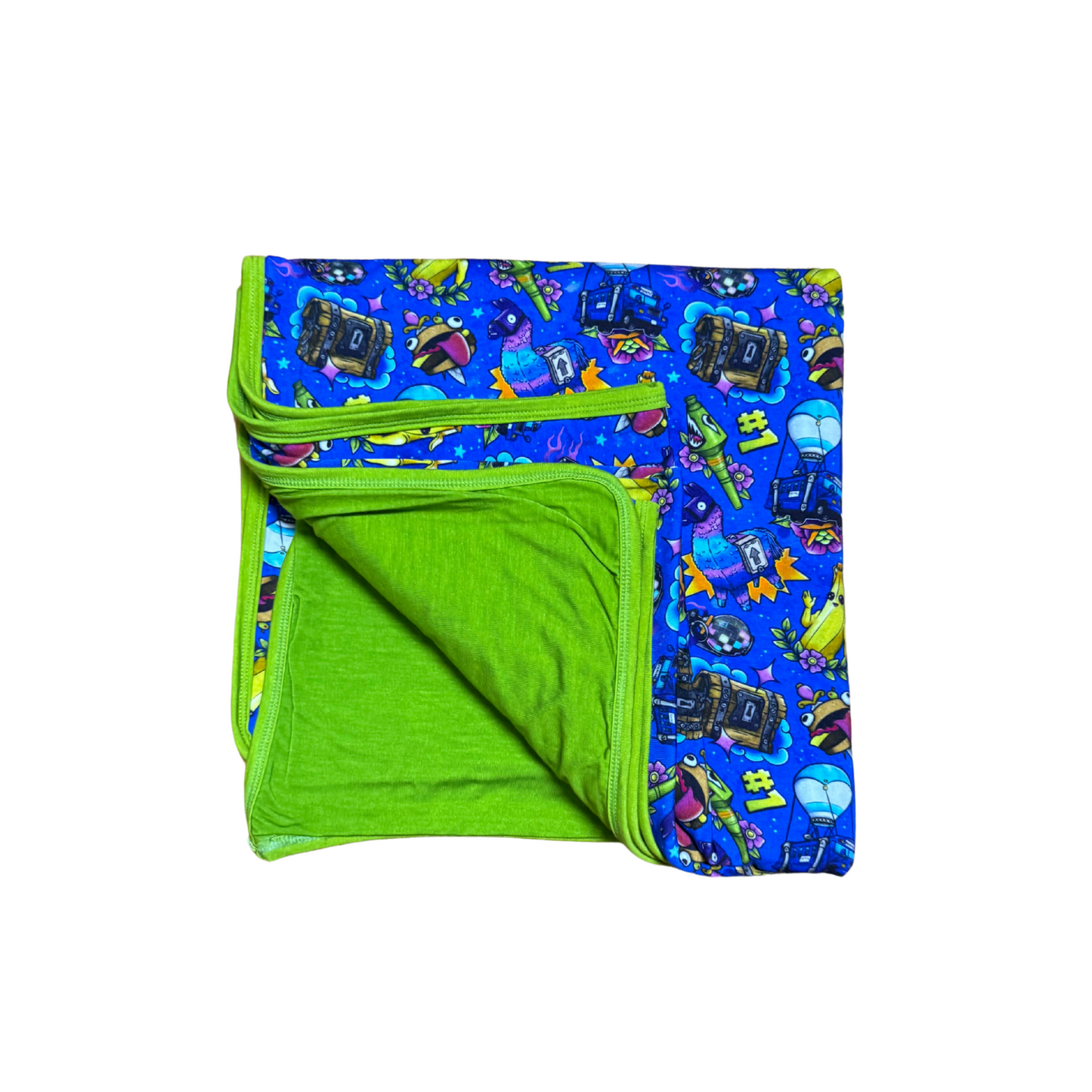 Fortnite Gamer Bamboo Blanket