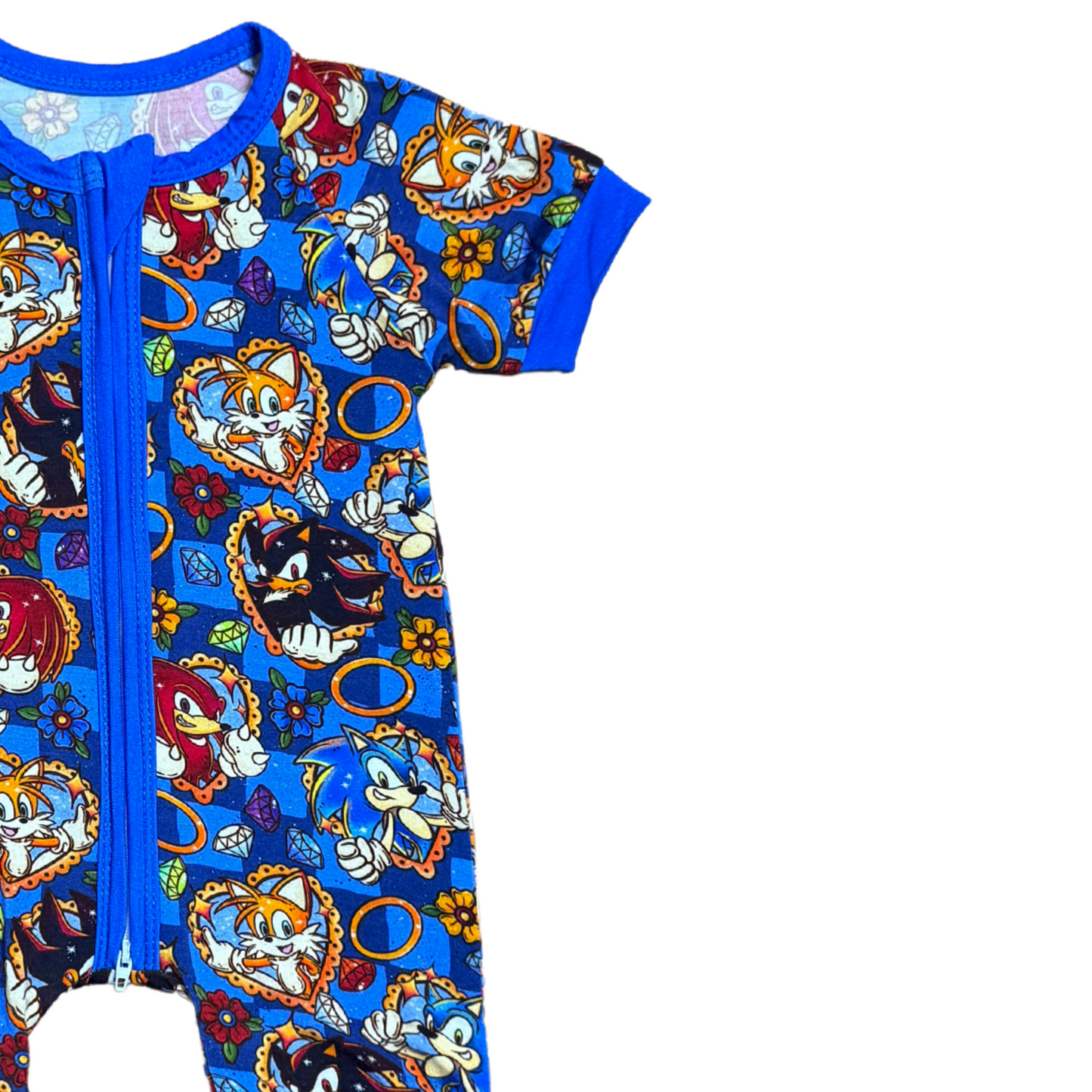 Sonic Bamboo Short Romper
