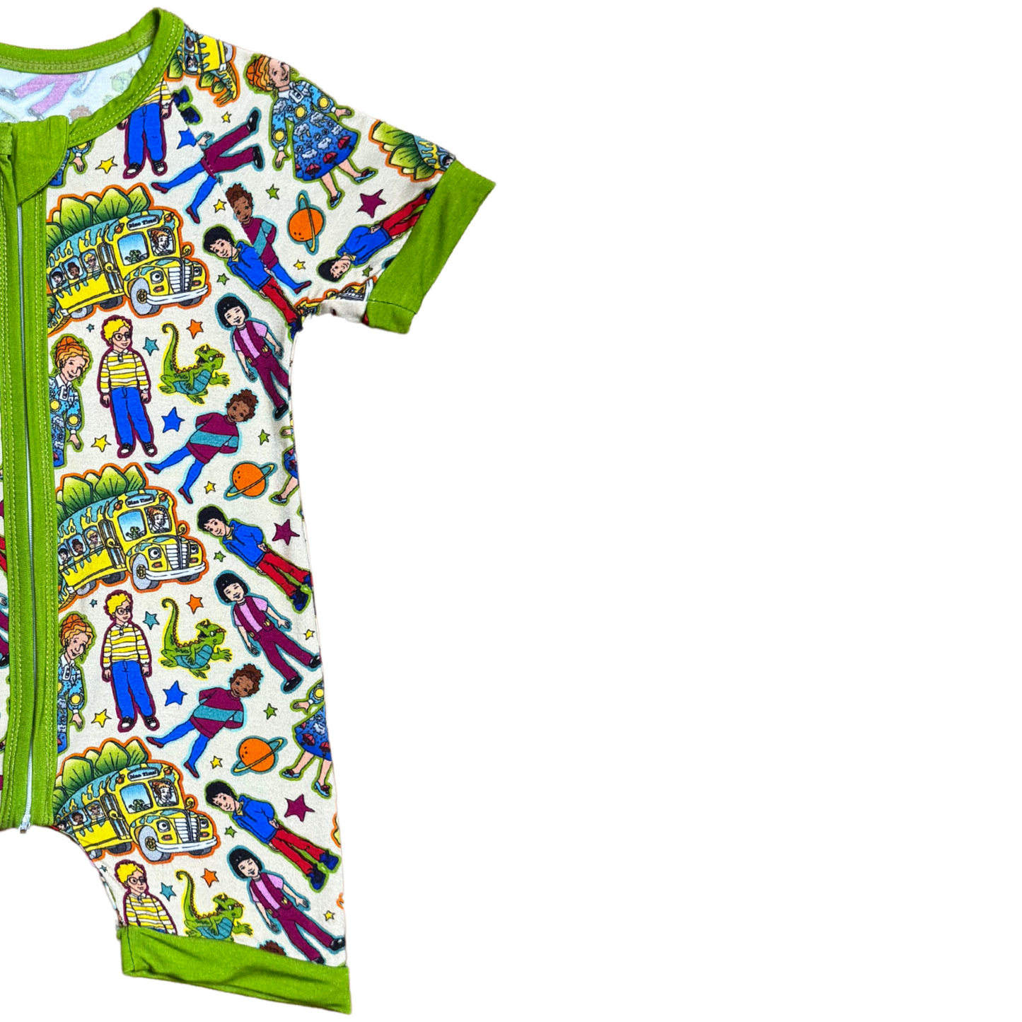 It's a Magic School Bus Bamboo Short Romper
