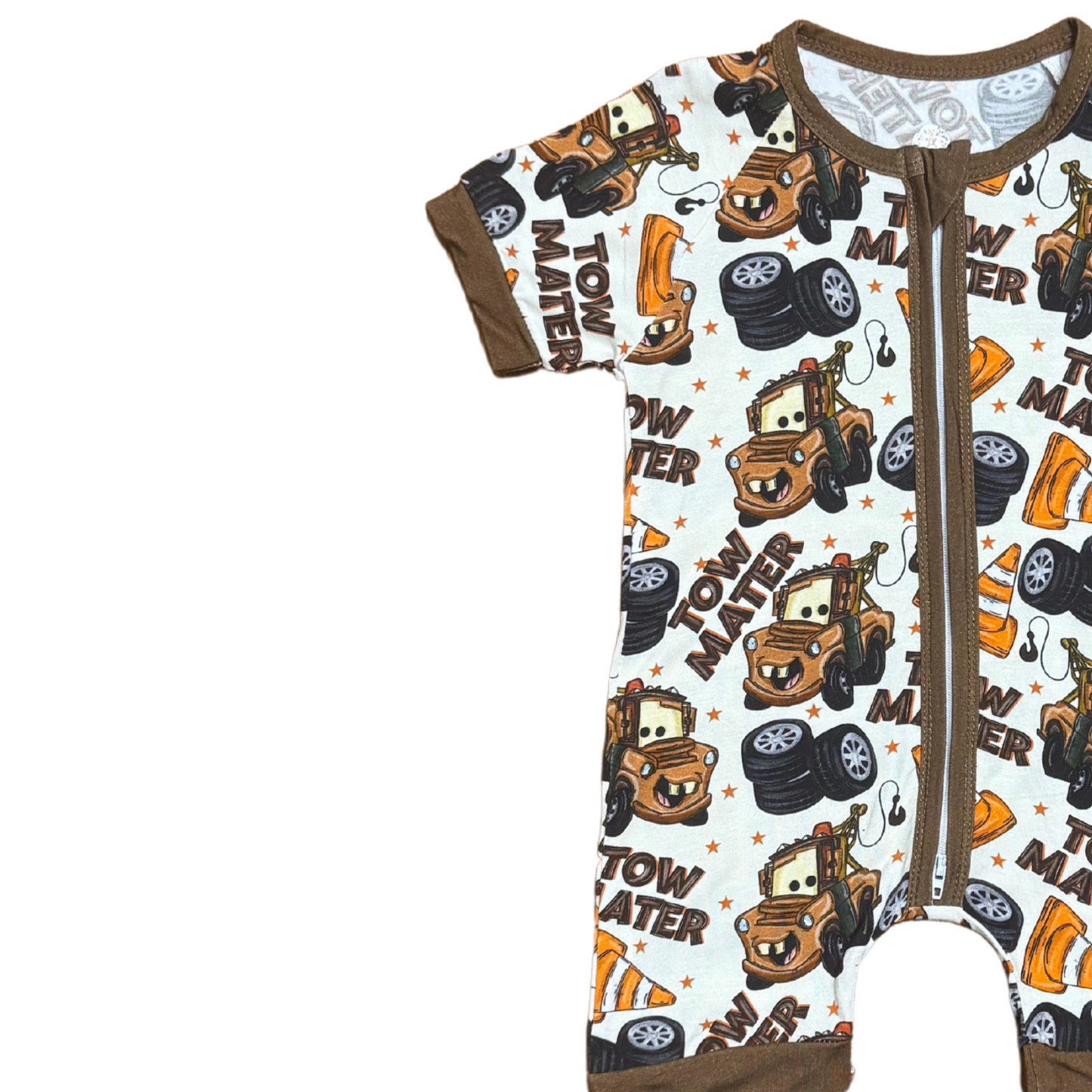 Totally Tow-Mater Bamboo Short Romper