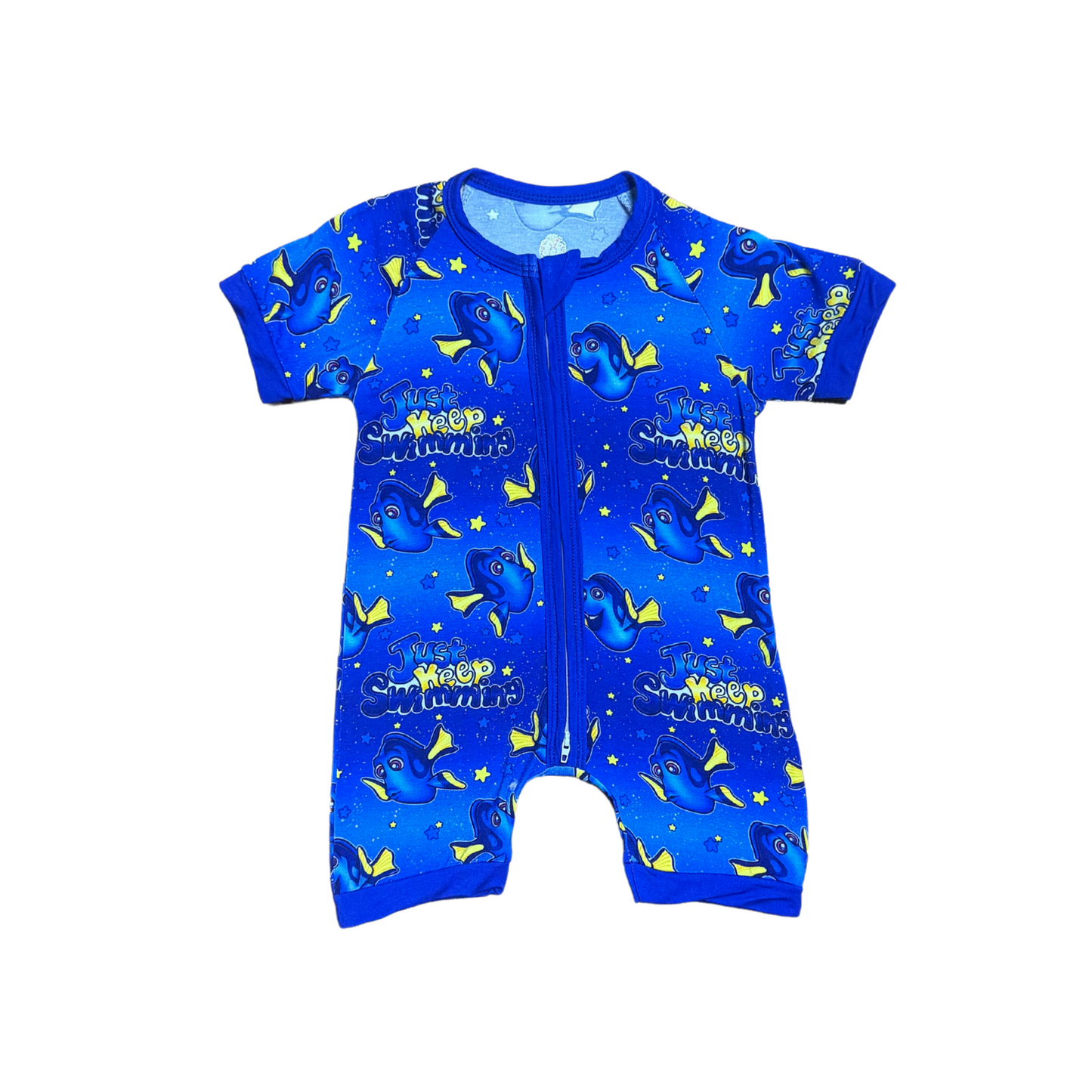 Adorable Dory Bamboo Short Romper