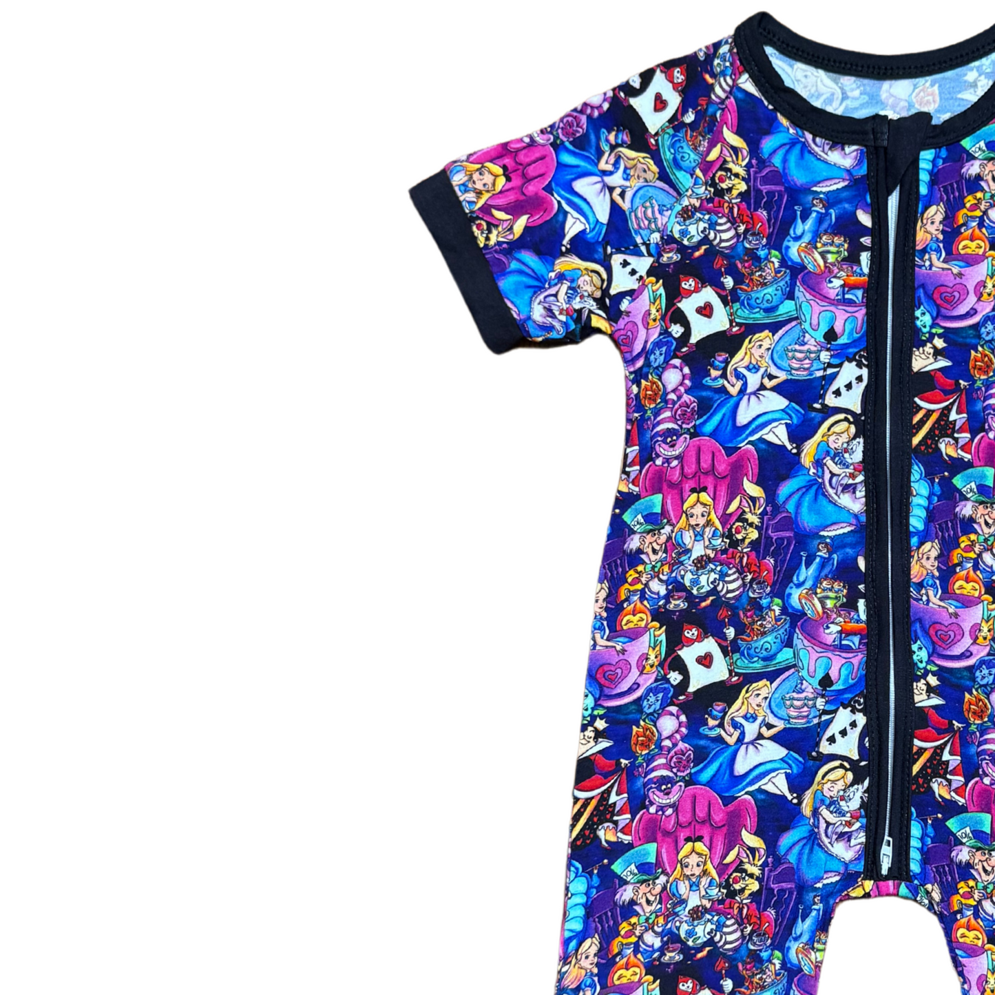 Wonderland Bamboo Short Romper