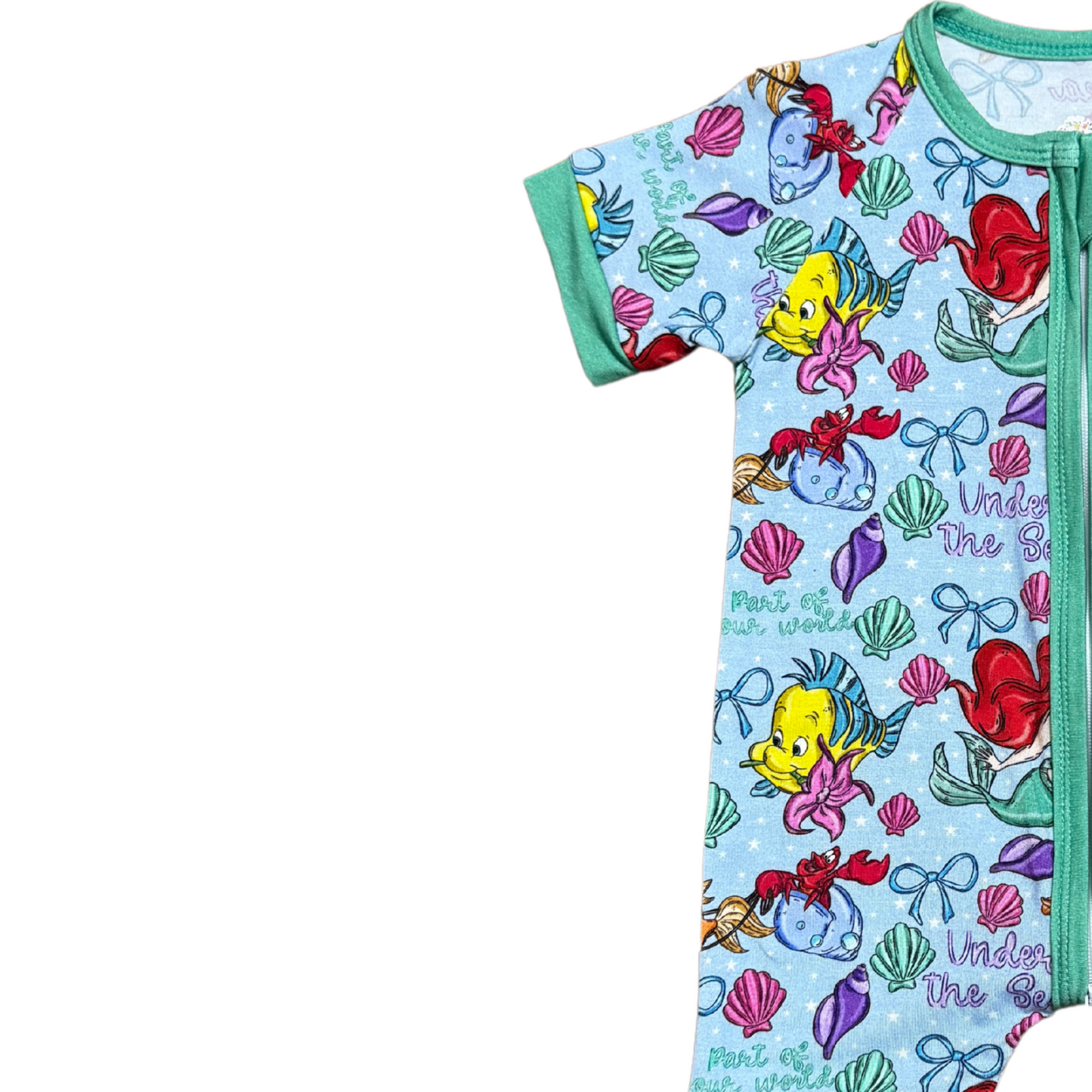 Under the Sea Bamboo Short Romper