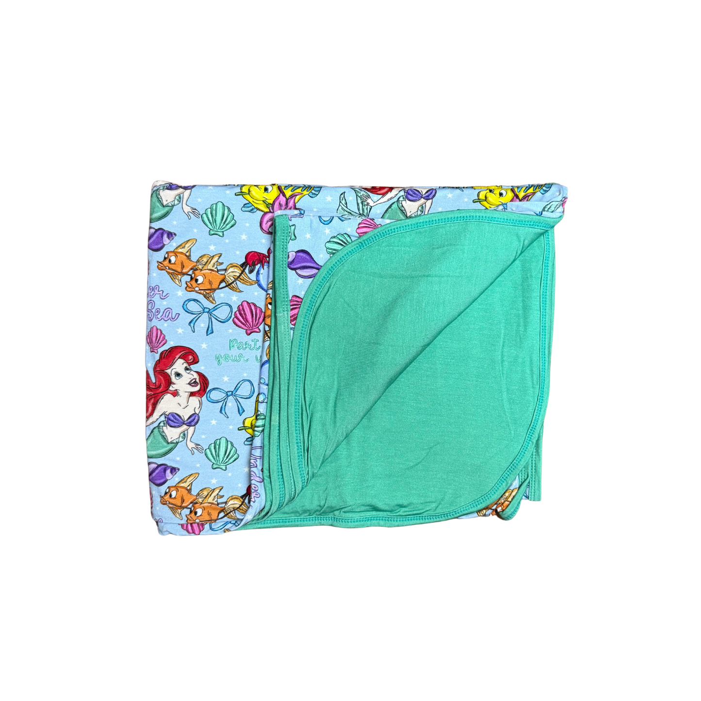 Under The Sea Bamboo Blanket