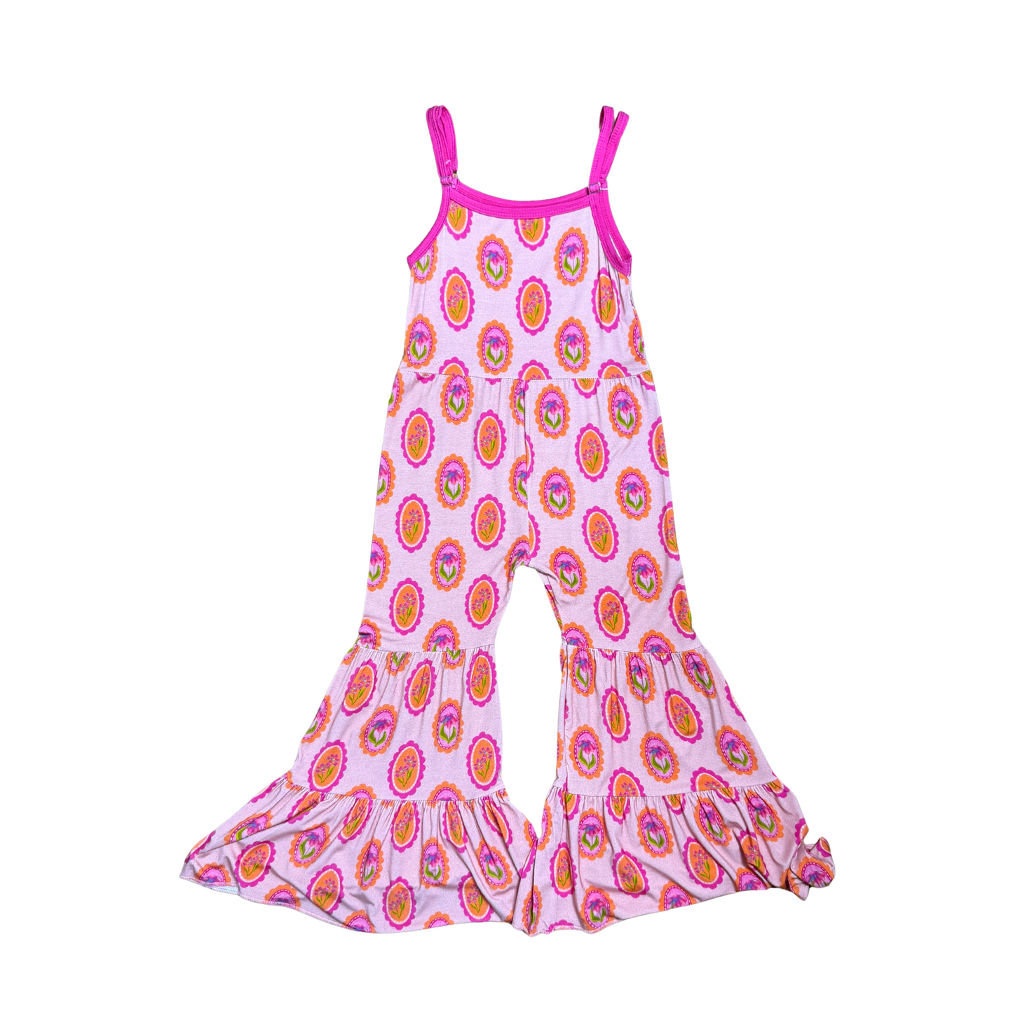 Texas Tulips Bamboo Jumpsuit