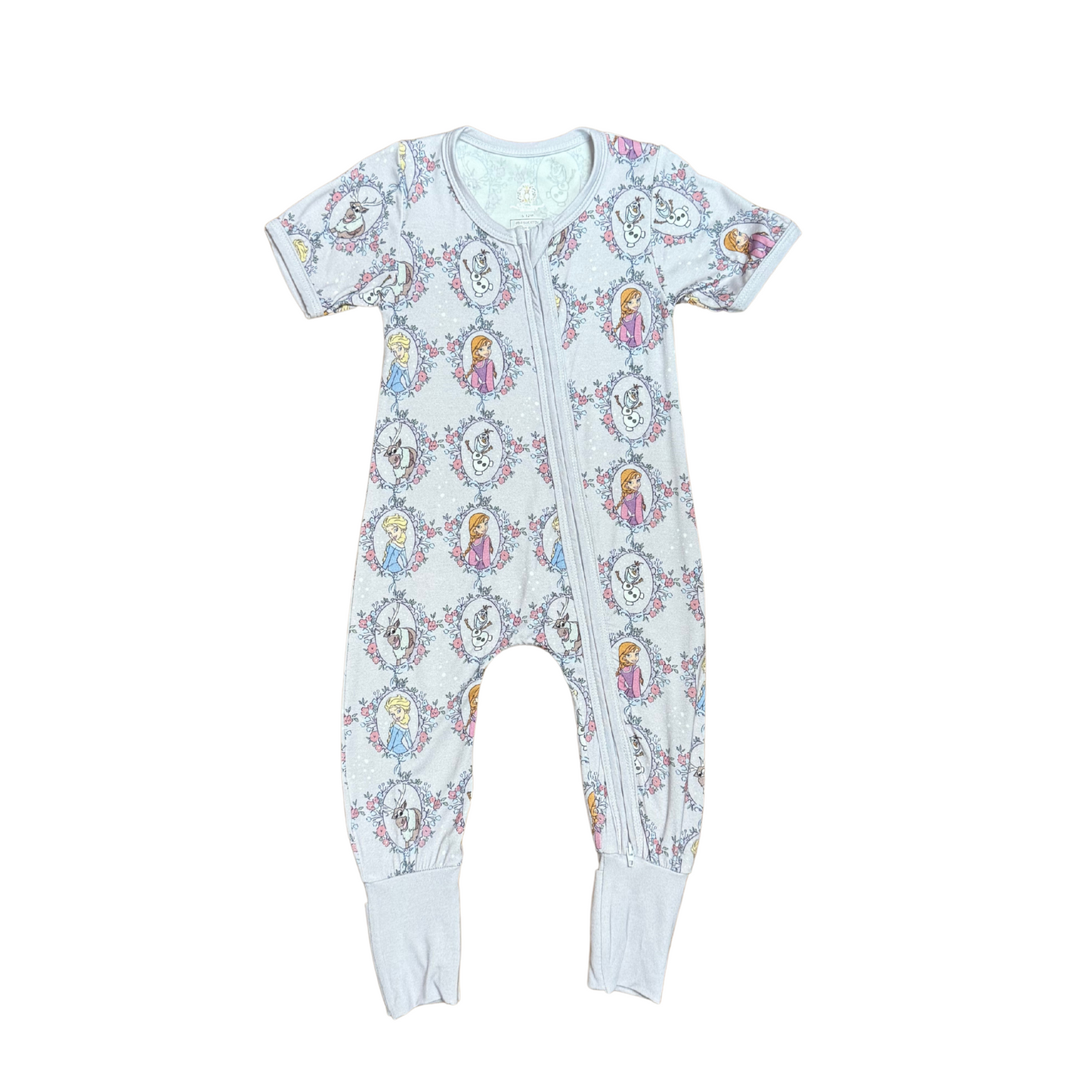 Frozen Frames Bamboo Romper