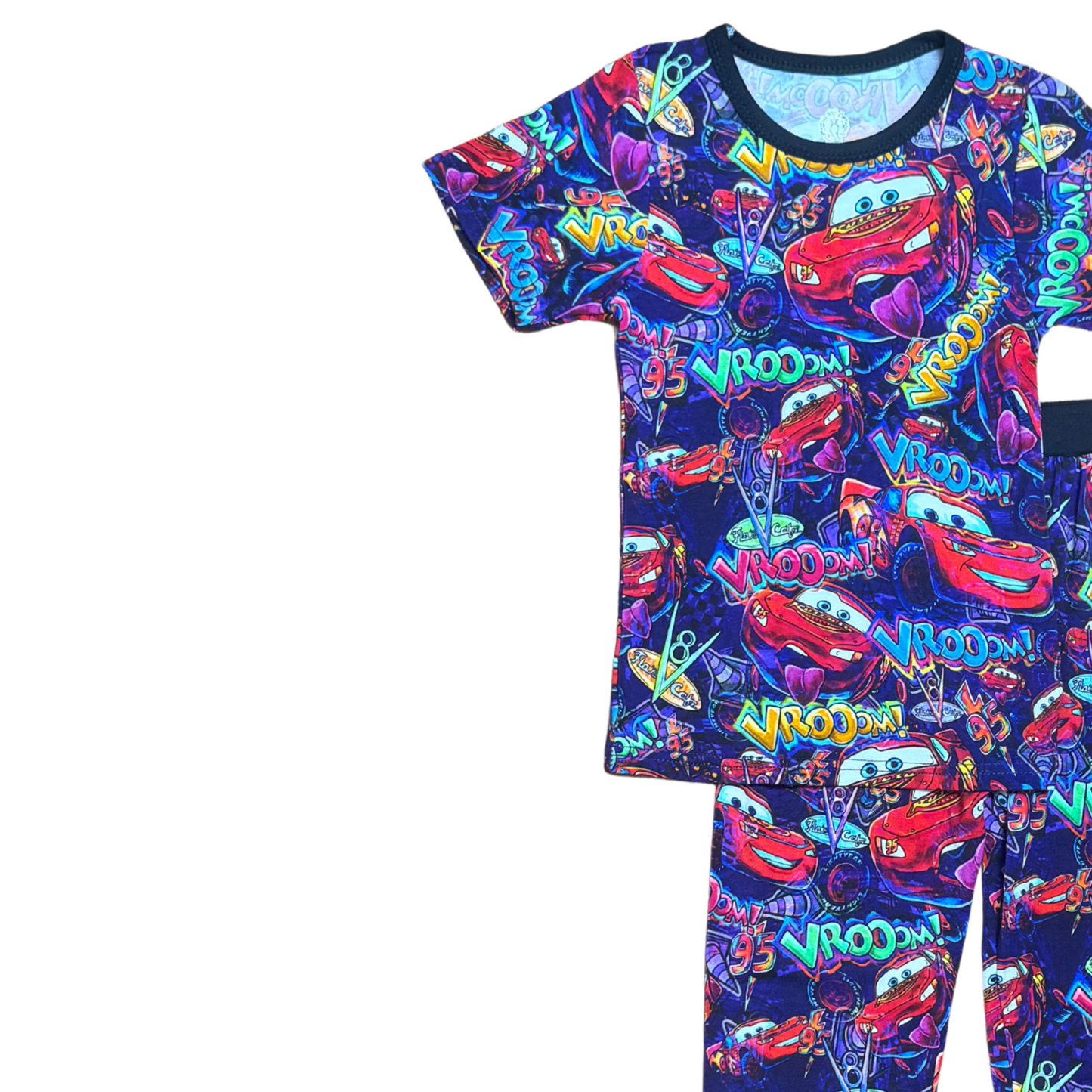 Vroom, Vroom Bamboo PJ Set