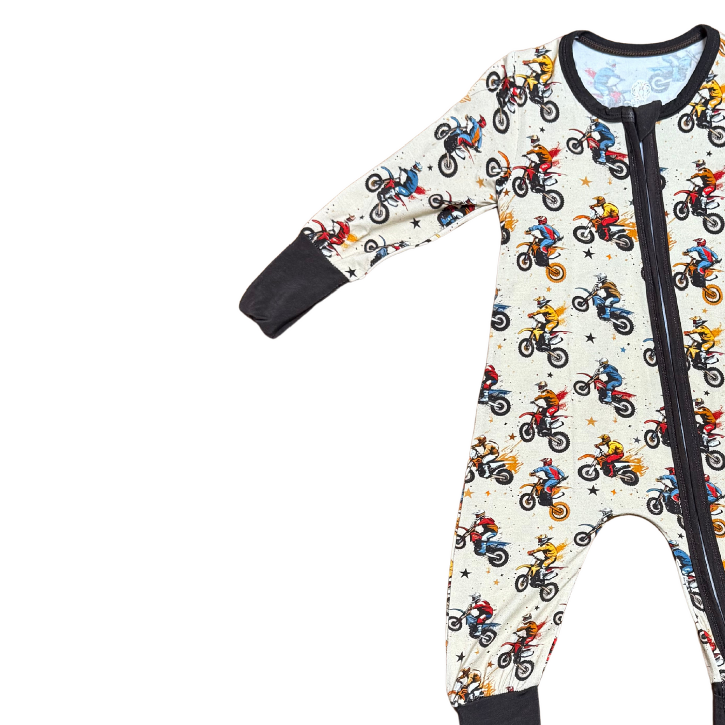 Let's Ride Bamboo Romper