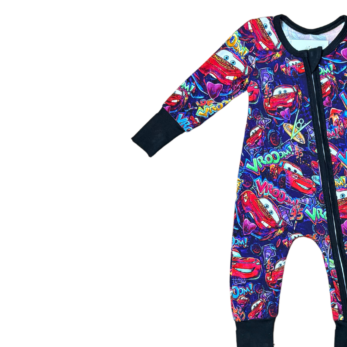 Vroom, Vroom Bamboo Romper