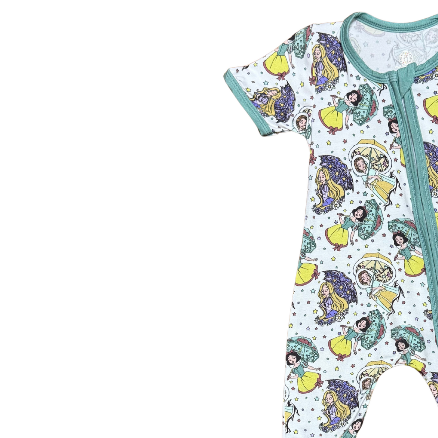 It's A Rainy Day Princess Bamboo Romper