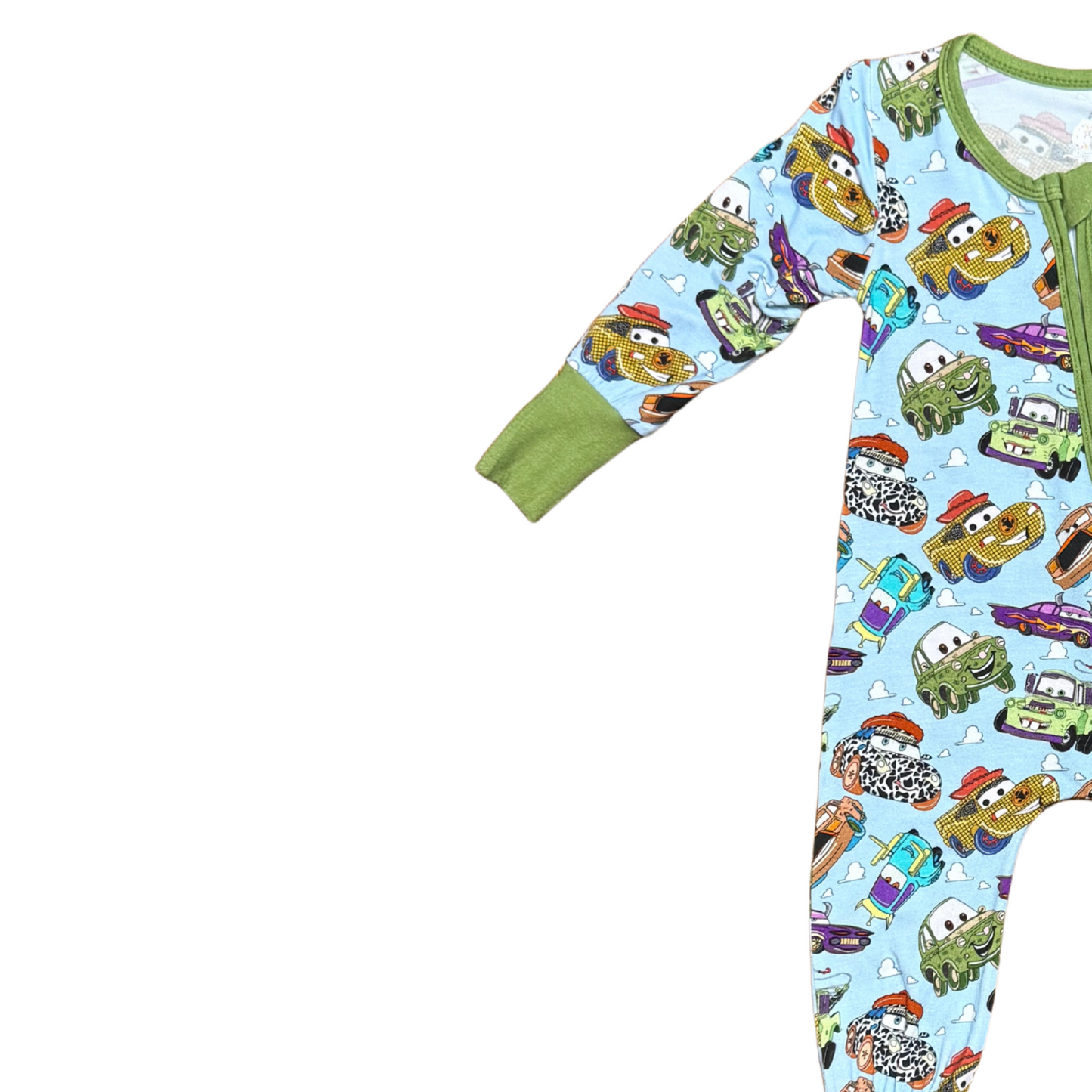 Cars Story Bamboo Romper