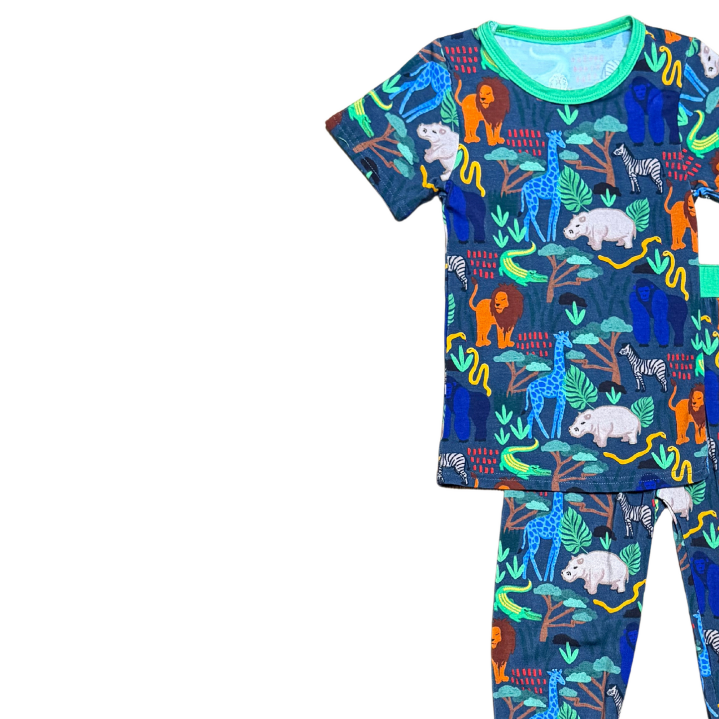 Sleepy Time Safari Bamboo PJ's