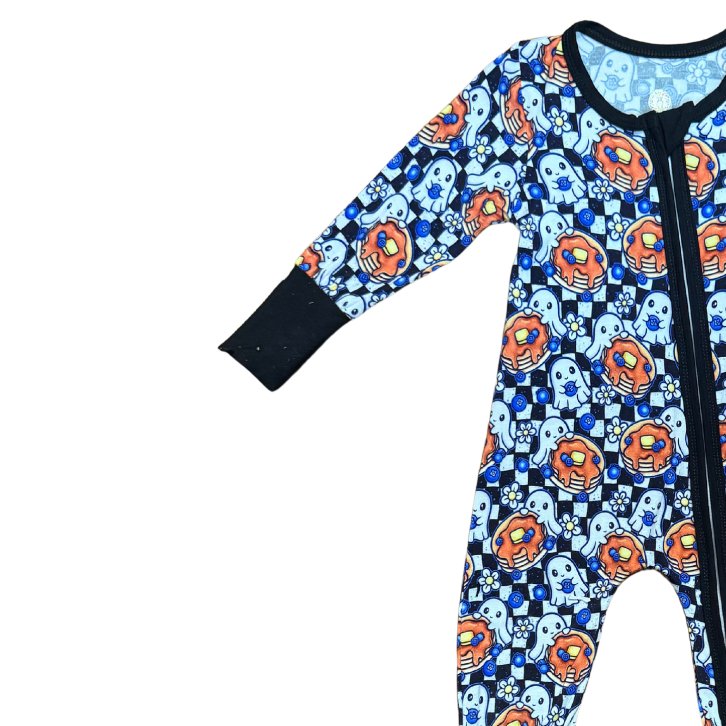 Boo Berry Pancakes Bamboo Romper