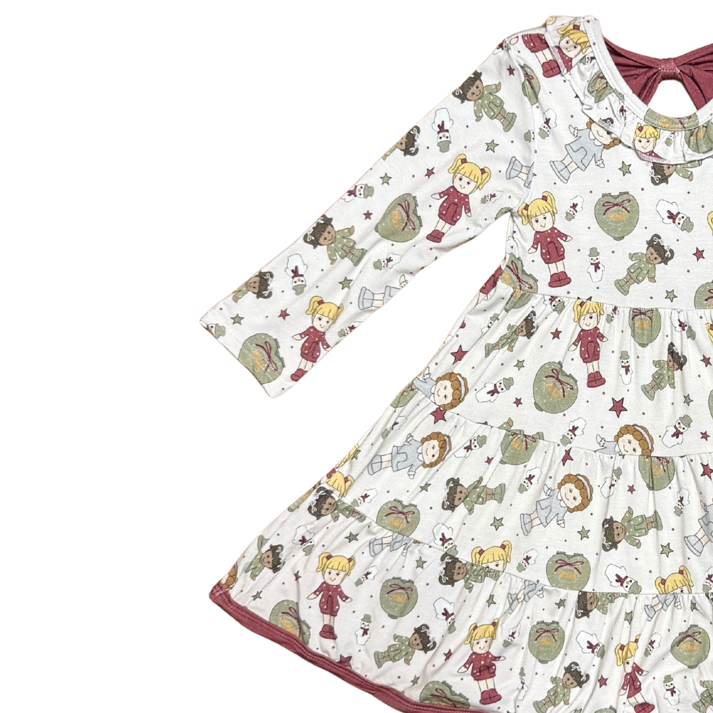 A Polly Pocket Christmas Bamboo Twirl Dress