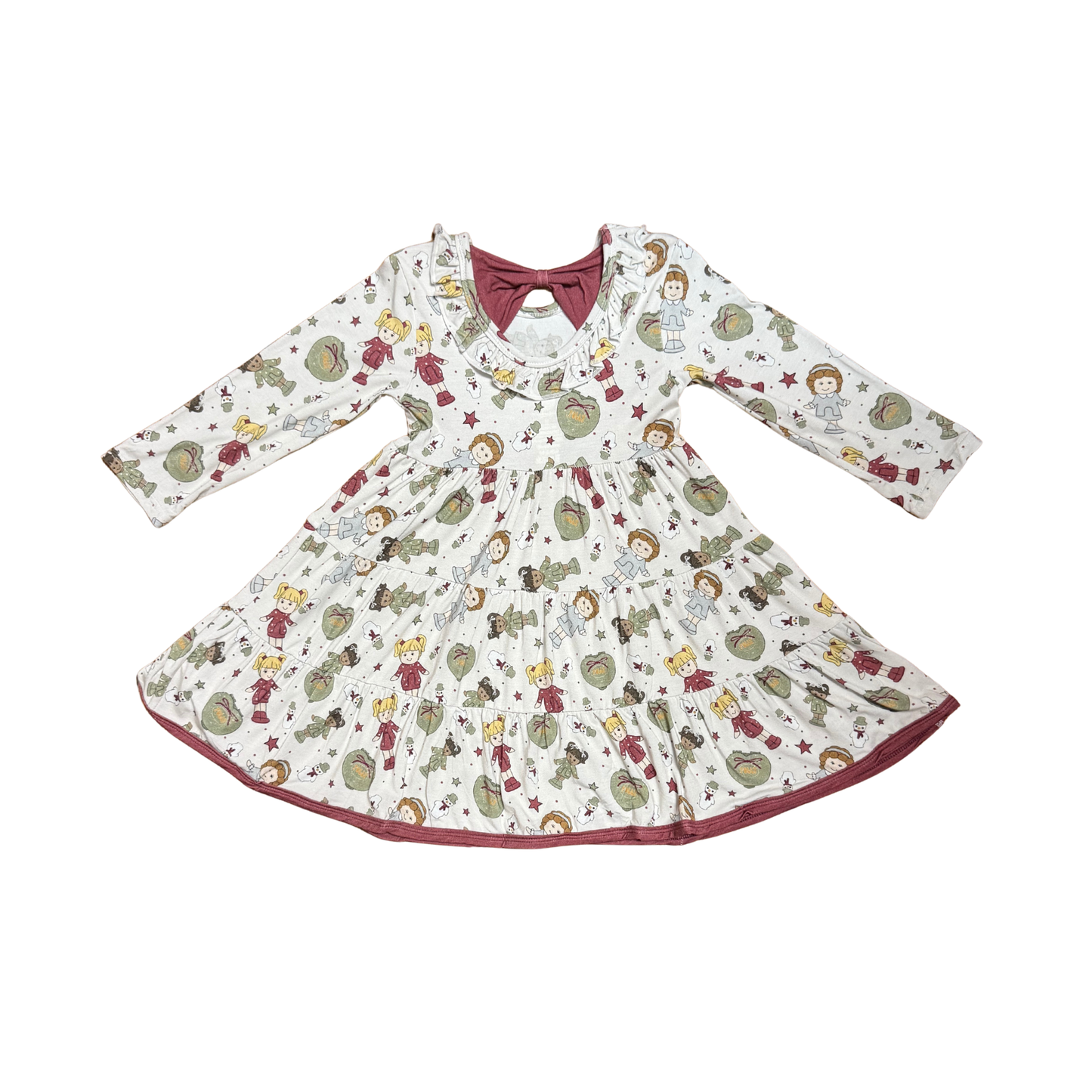 A Polly Pocket Christmas Bamboo Twirl Dress