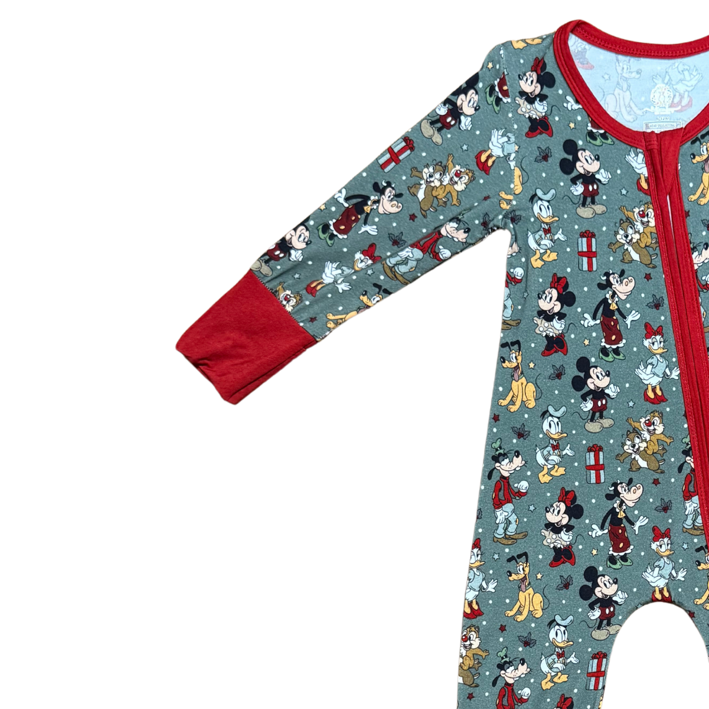 It's a Mickey Mouse Christmas Bamboo Romper