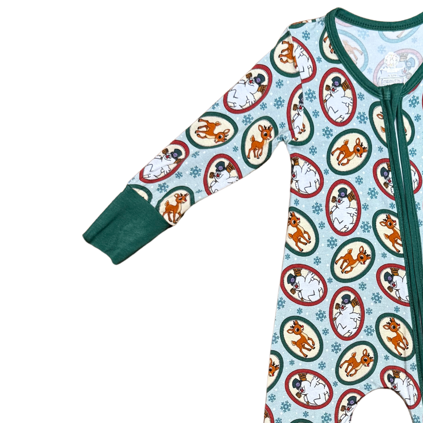 Frosty and Friends Bamboo Romper