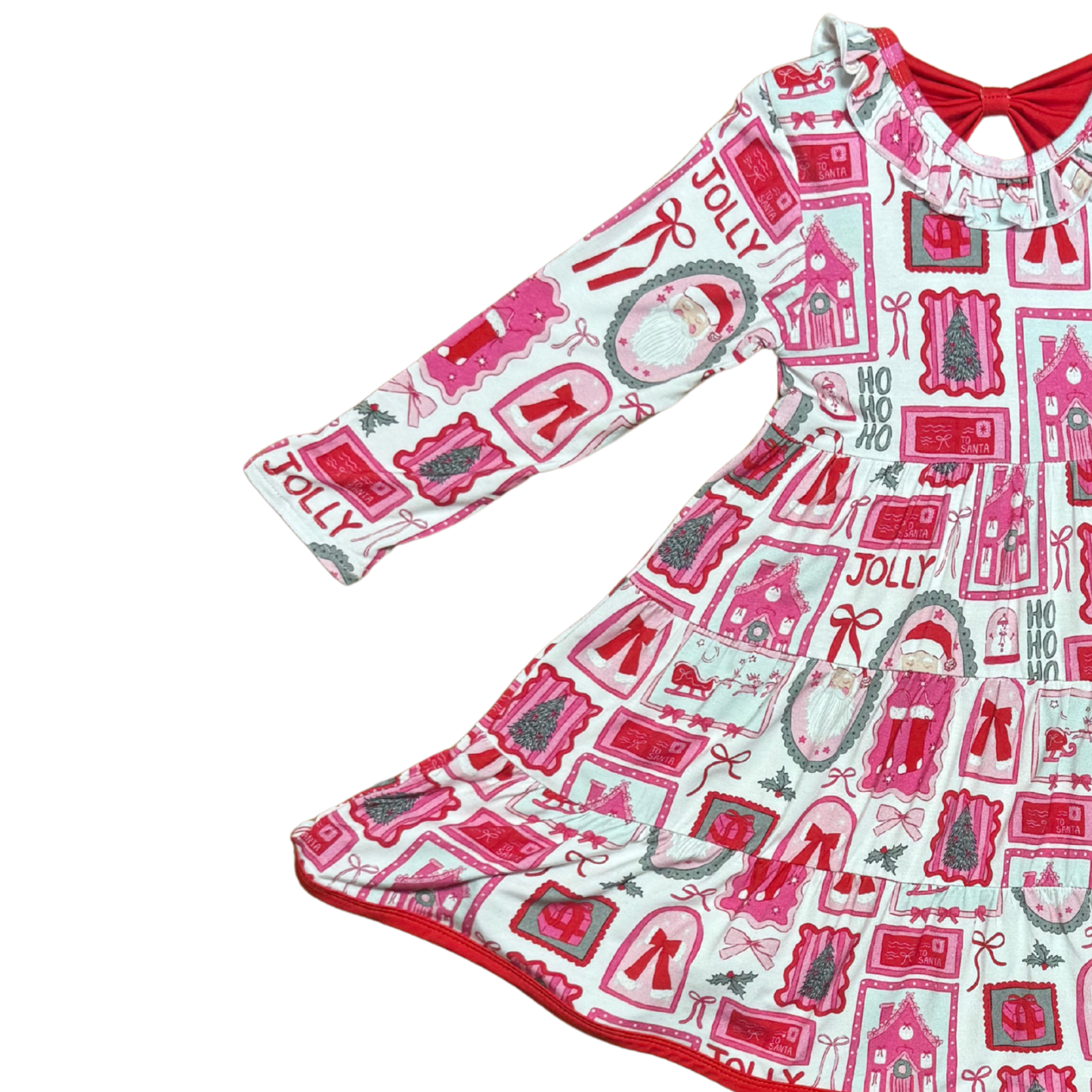 Holiday Cheer Bamboo Twirl Dress