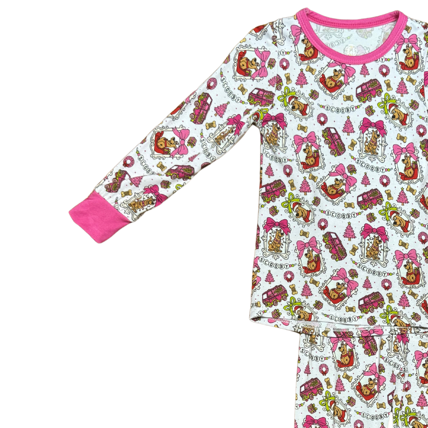 Scooby Christmas Frames Bamboo PJ's