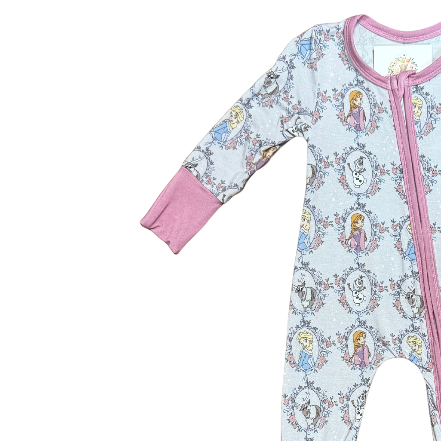 Frozen Frames Bamboo Romper (LS)