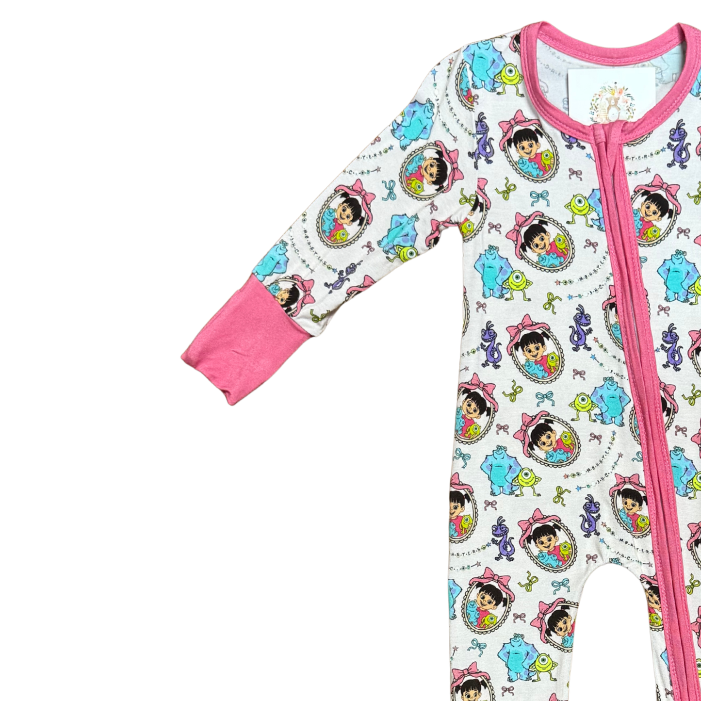 Monsters Inc. Frames Bamboo Romper