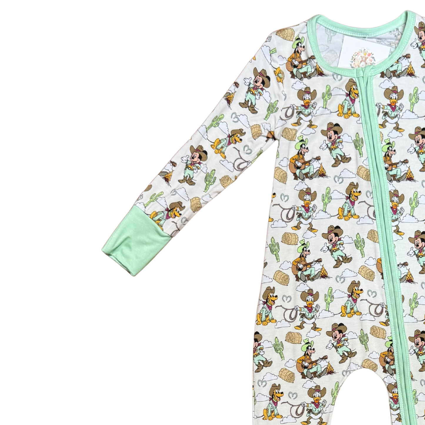Wild West Mickey & Friends Bamboo Romper