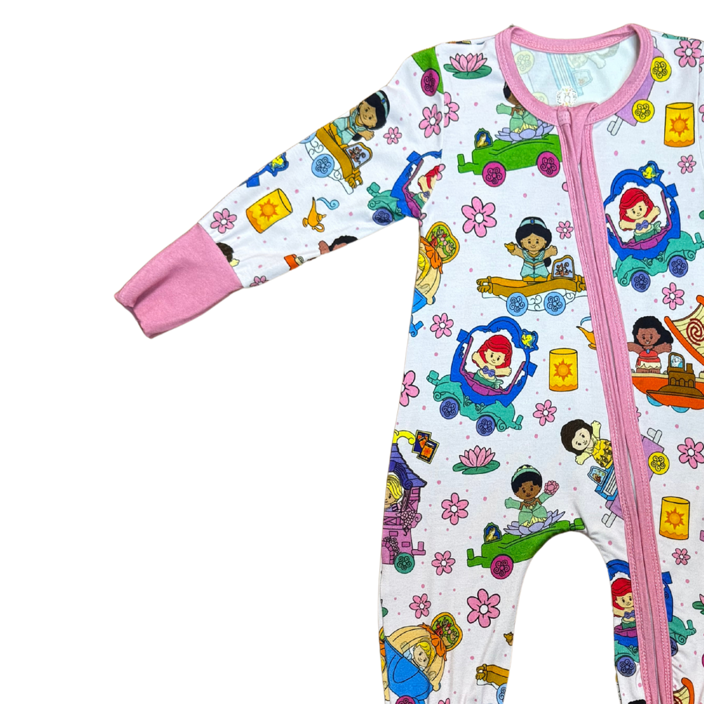 Little People Princess Carriage Parade Bamboo Romper