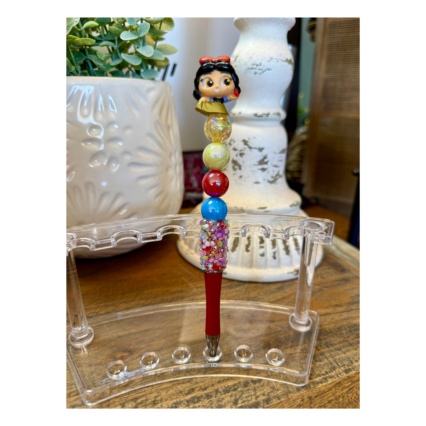 Disney Doorable Beaded Pen - Snow White