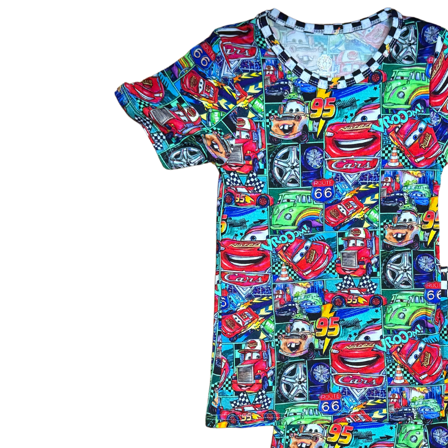 Vroom Vroom Bamboo Short Set