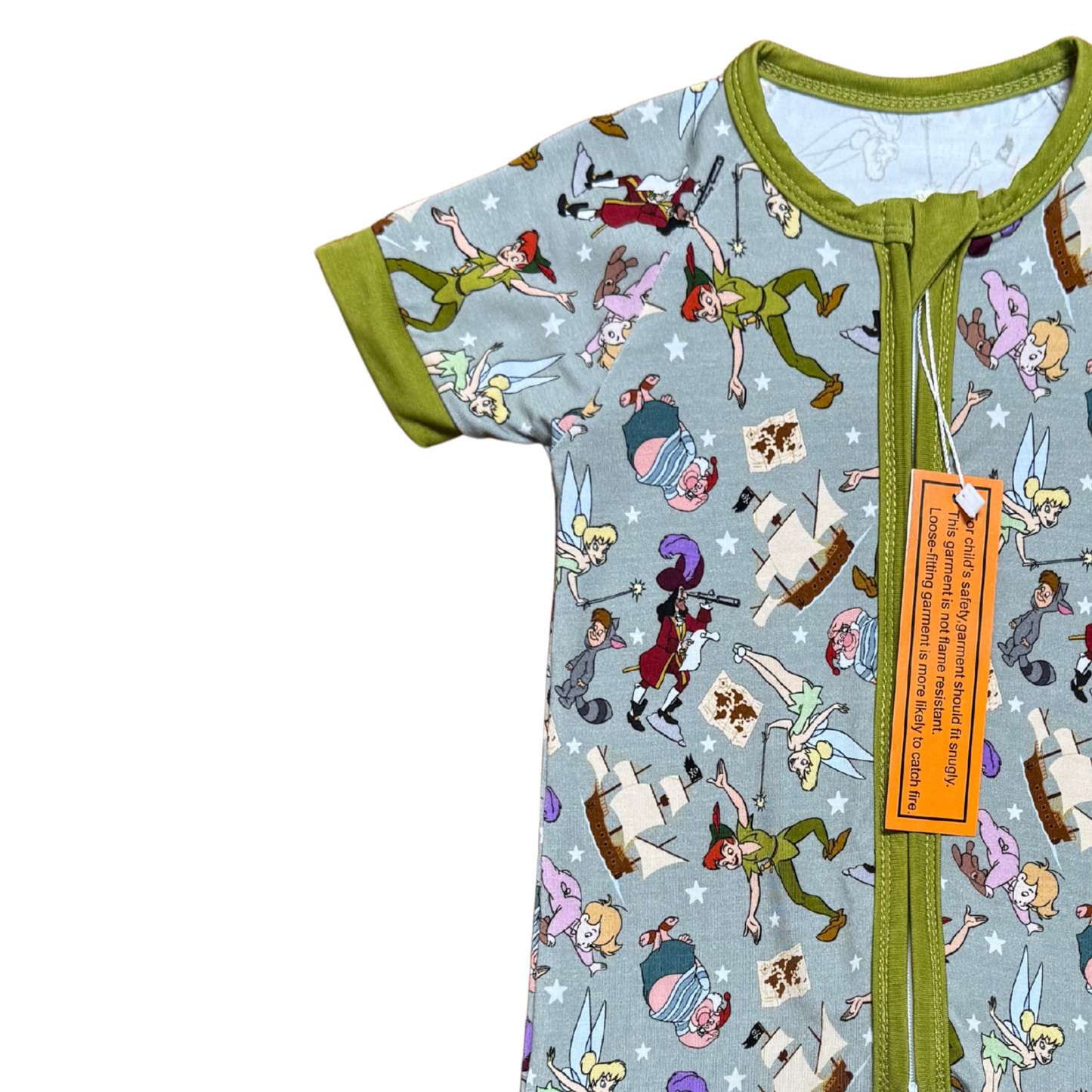 Pan & Friends Bamboo Short Romper