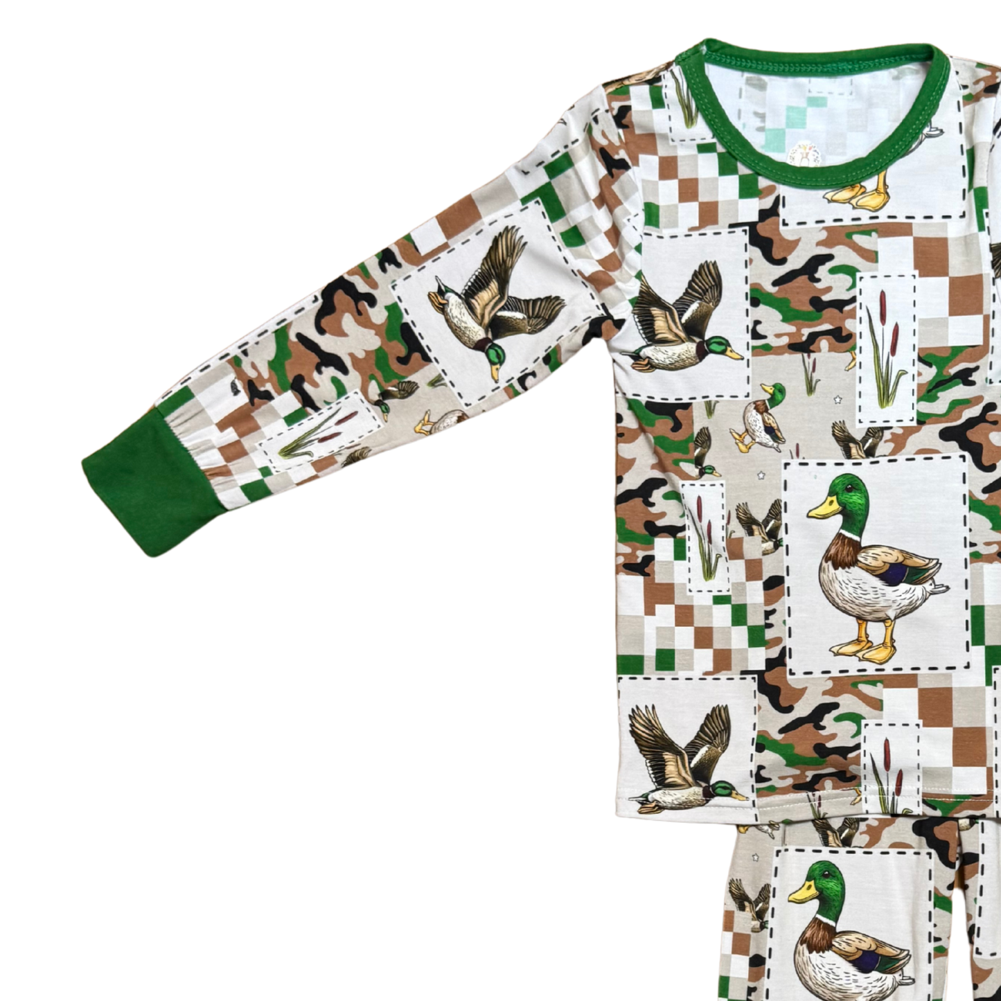 Duck Patches Bamboo PJ's