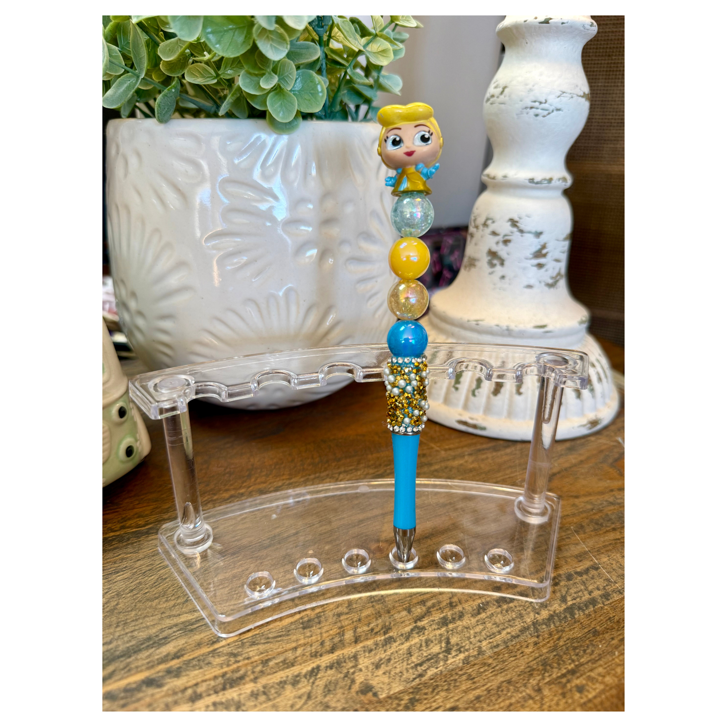 Disney Doorable Beaded Pen - Cinderella