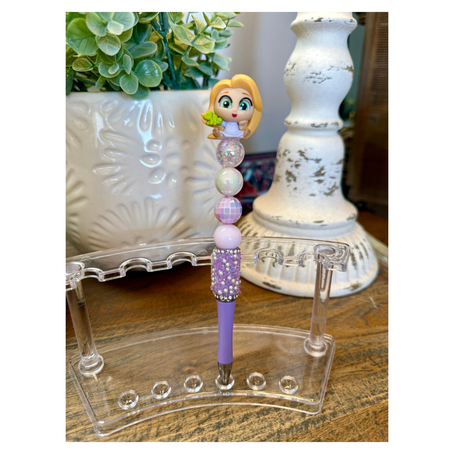 Disney Doorable Beaded Pen - Young Aurora