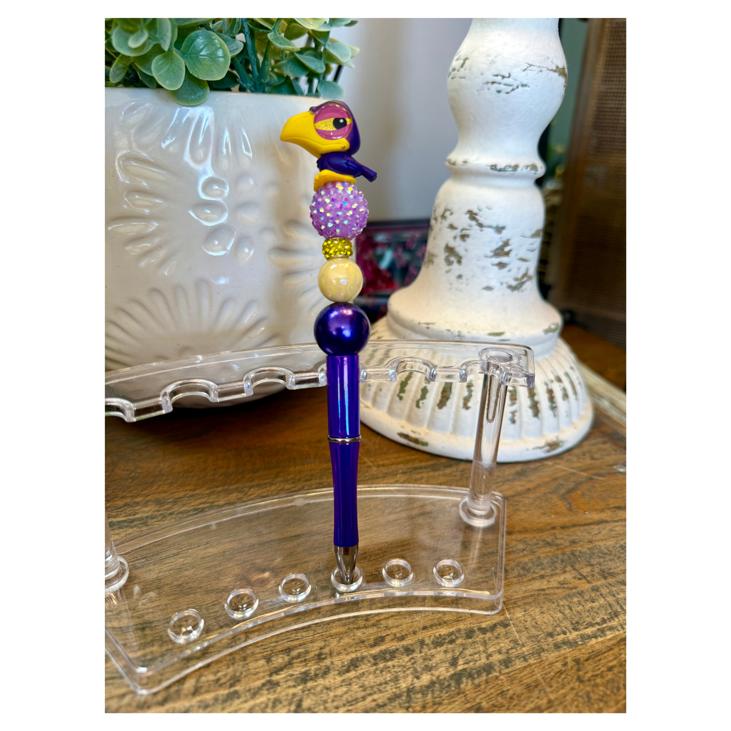 Disney Doorable Beaded Pen - Raven (Villains Collection)