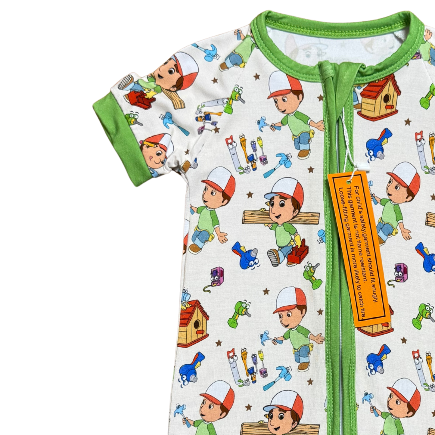 Handy Manny Bamboo Short Romper