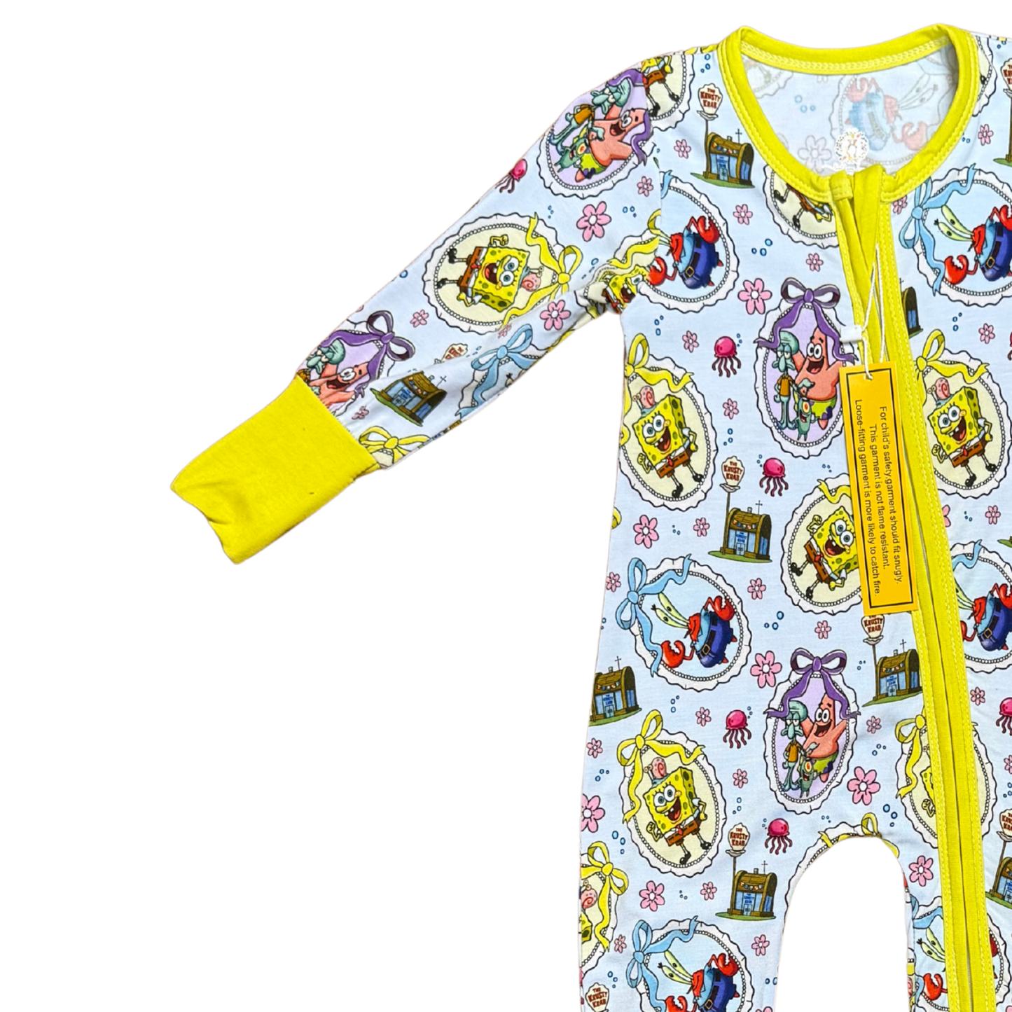 Coquette Spongebob Bamboo Romper