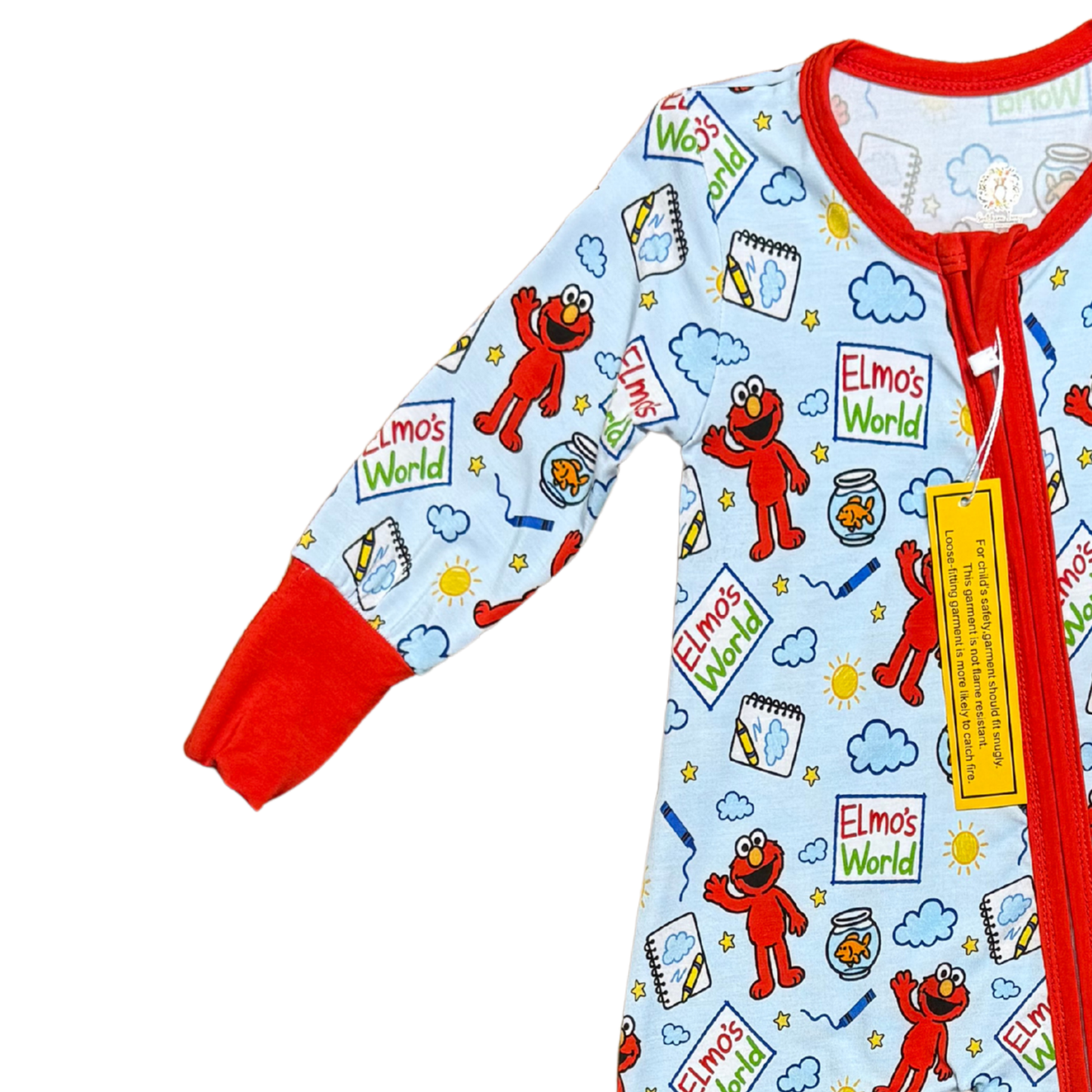 Elmo's World Bamboo Romper