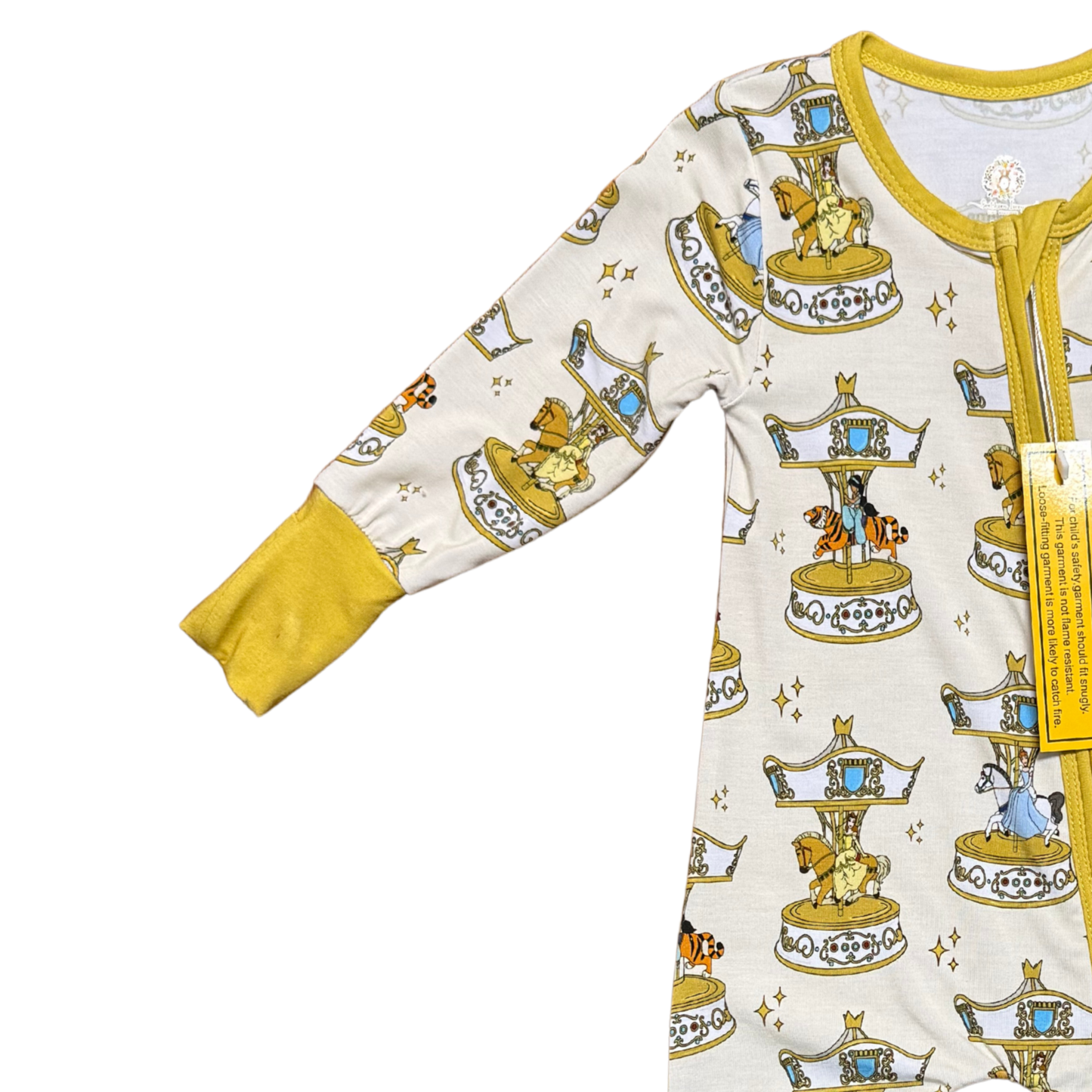 Disney Princess Carousel Bamboo Romper