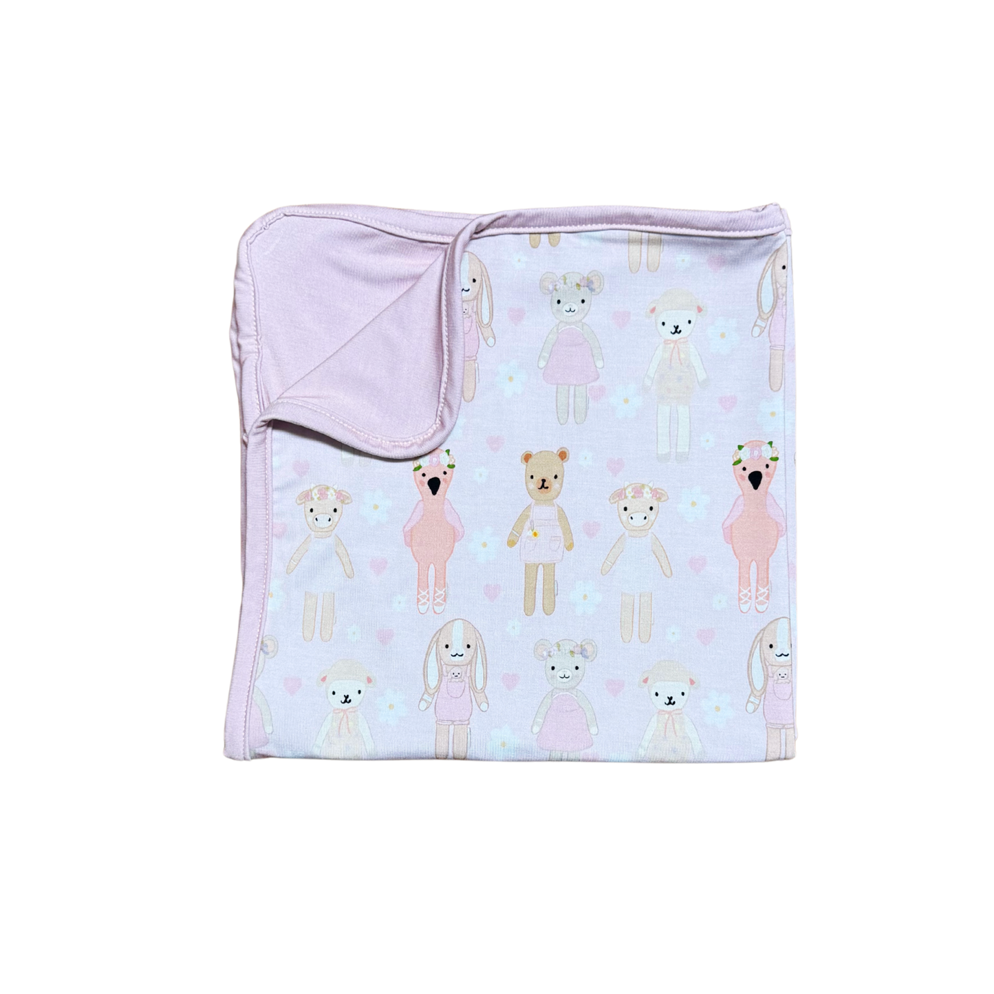 Be Kind & Cuddle Mini Bamboo Blanket